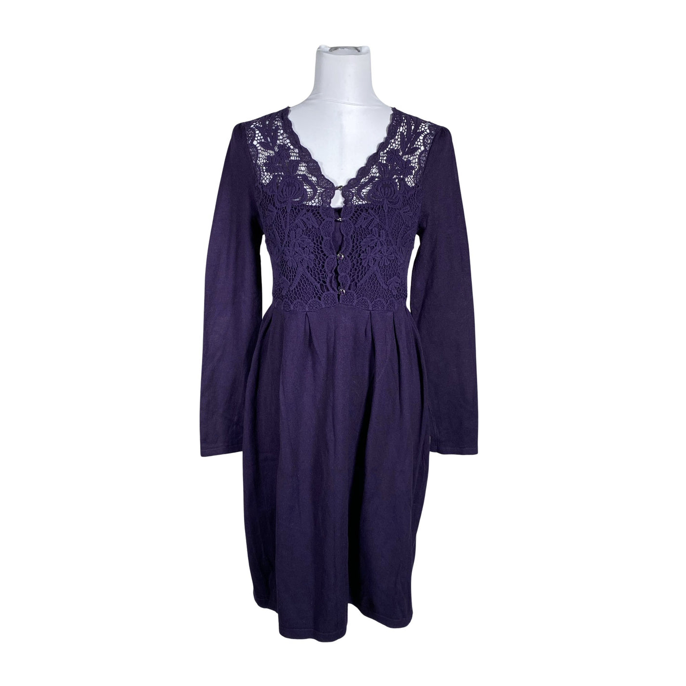 Unisex Cristelle&co - Knit dress, size 38 - Violet (1)