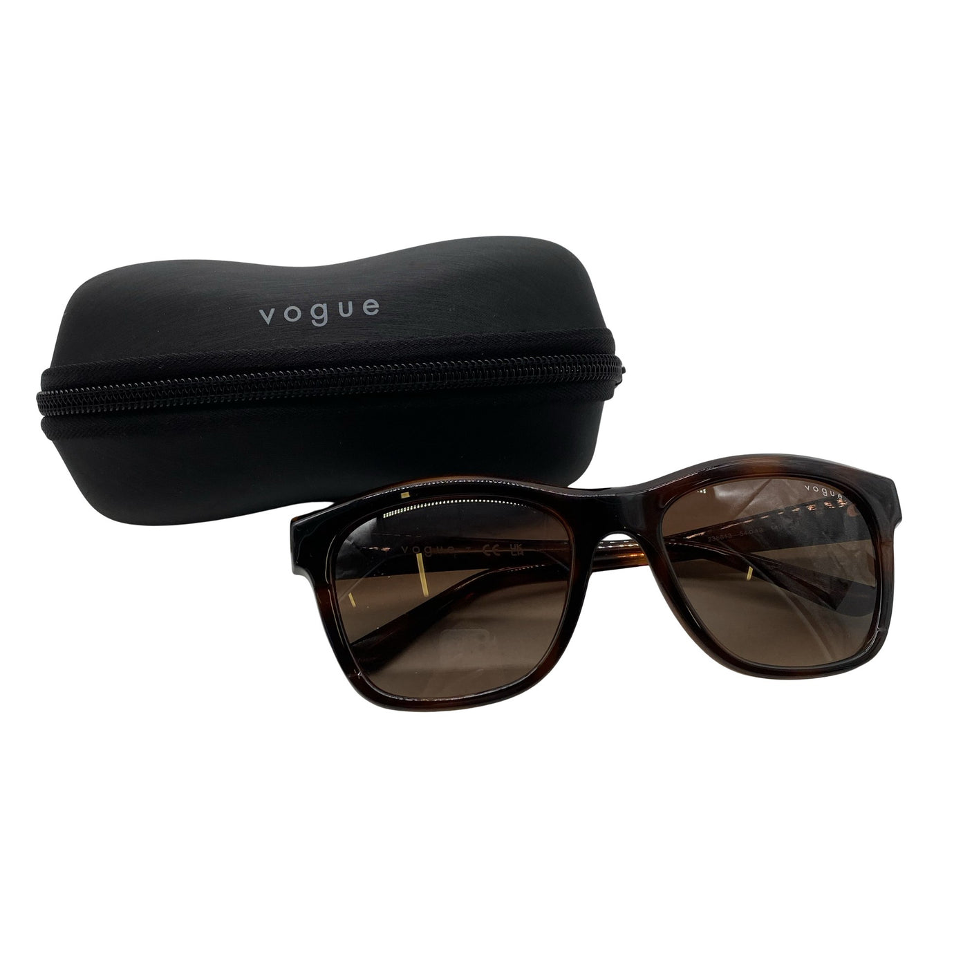 Unisex Vogue - Sunglasses, size Ei kokoa - Brown (1)
