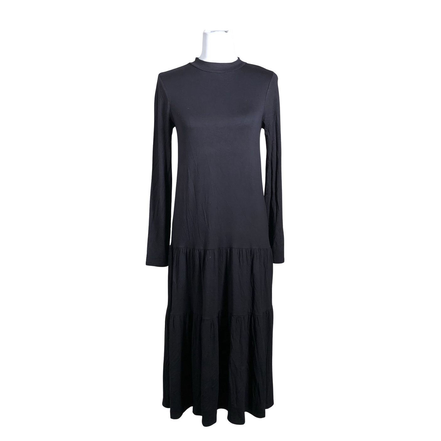 Unisex Lindex - Tricot dress, size 36 - Black (1)