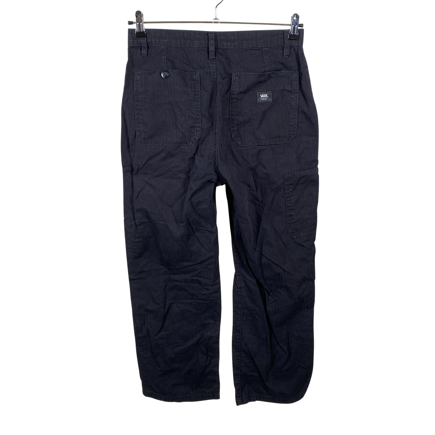Unisex Vans - Slacks, size W28 - Black (2)