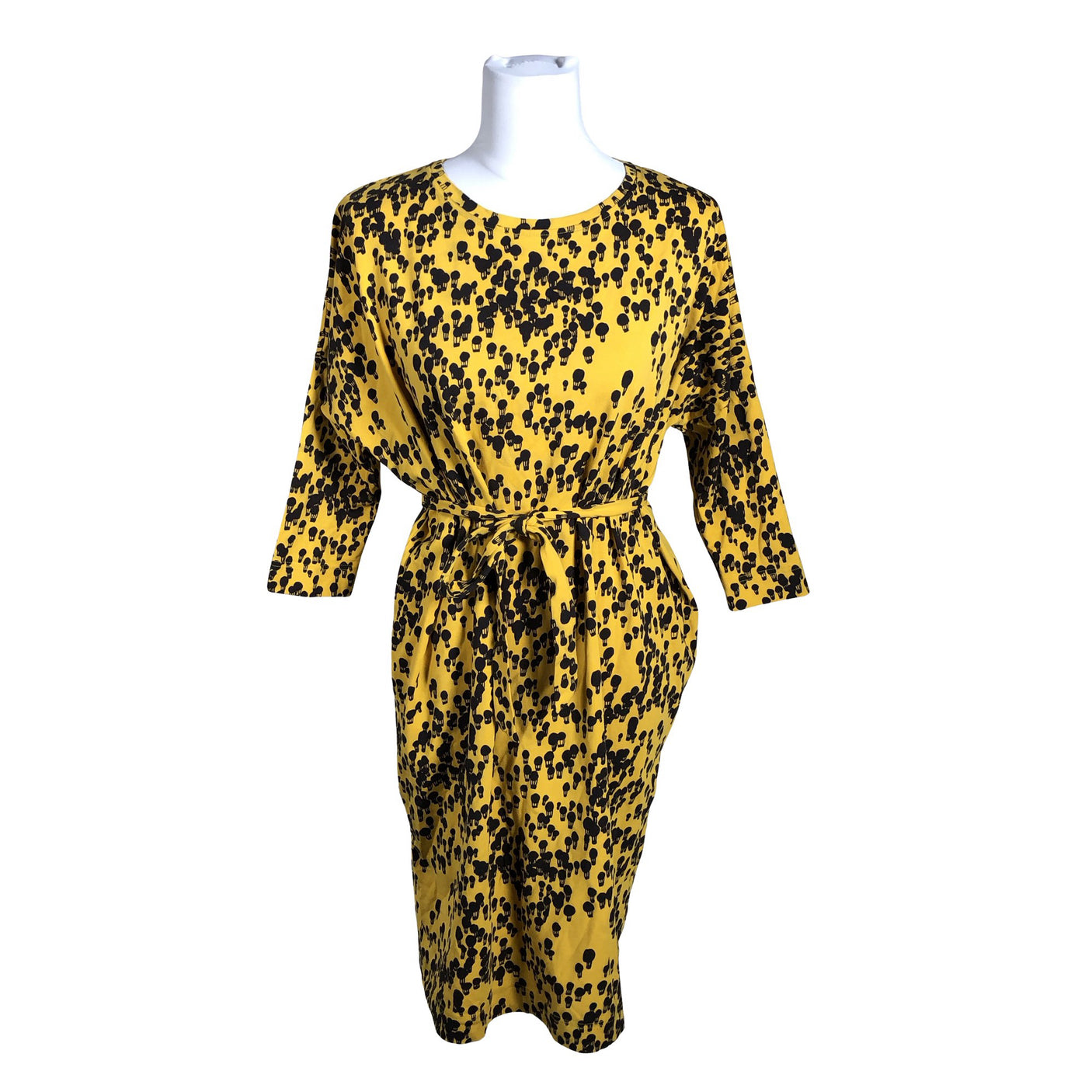 Unisex Papu - Tricot dress, size 34 - Yellow (1)