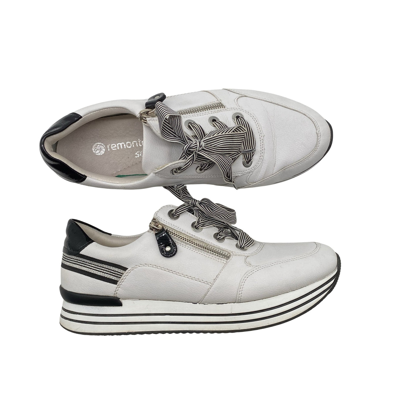 Unisex Remonte - Casual sneakers, size 42 - White (1)