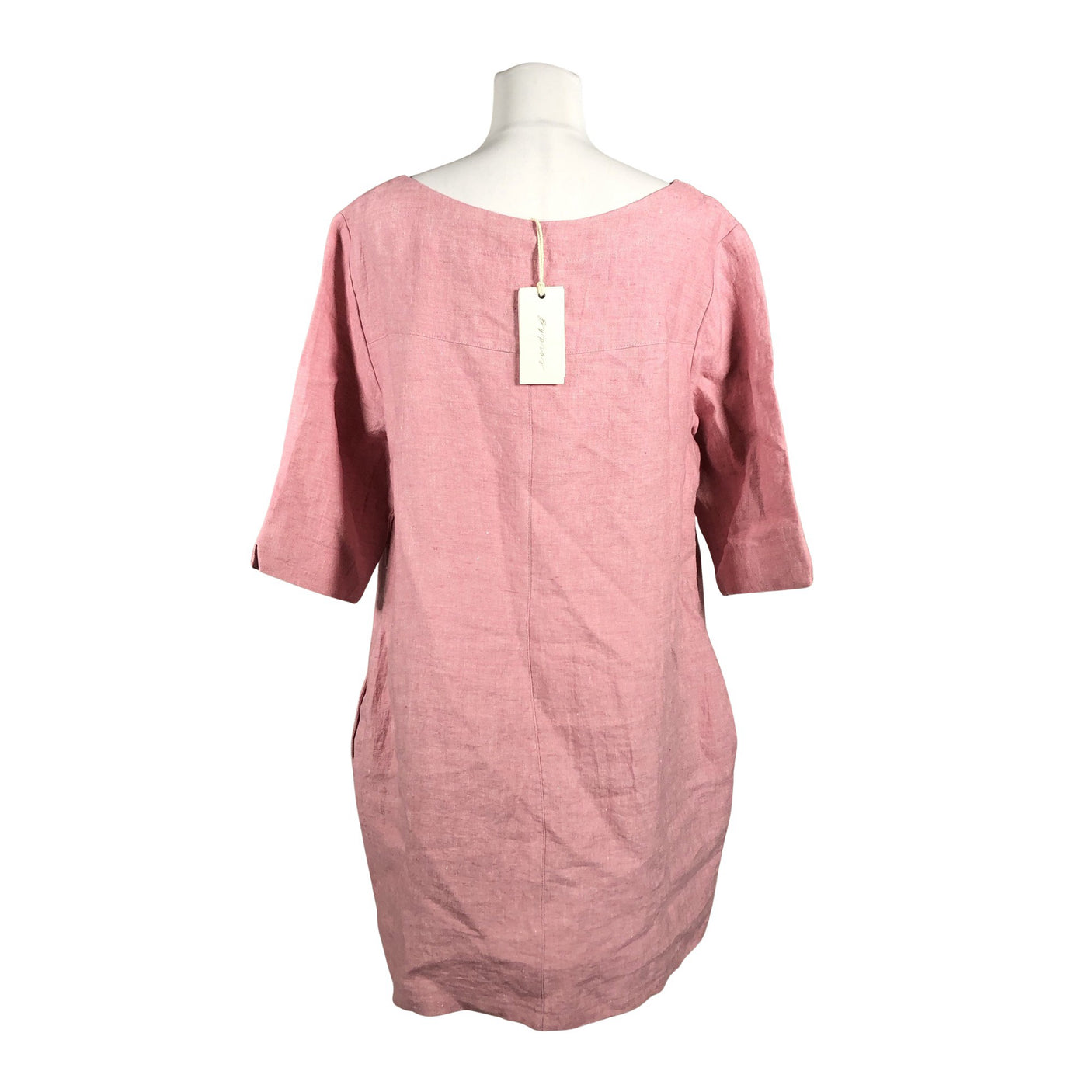 Unisex Bypias - Dress, size 40 - Light pink (3)