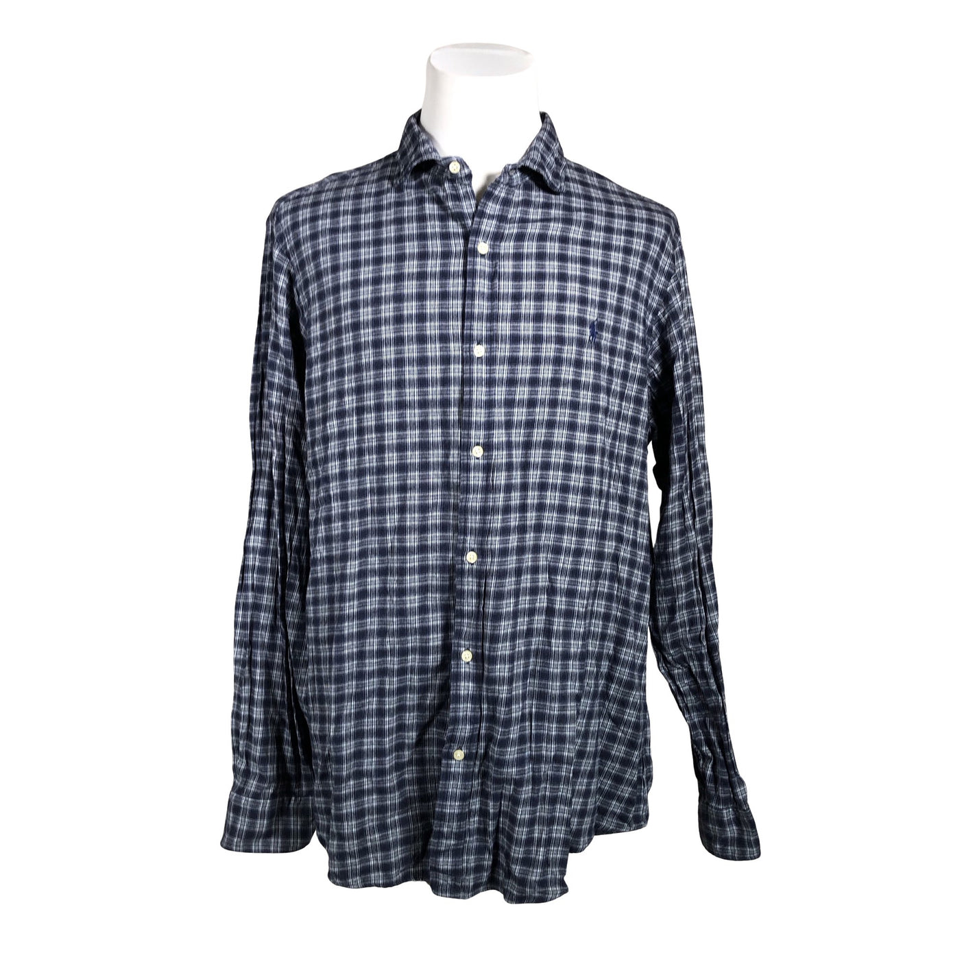Unisex Polo Ralph Lauren - Collared shirt, size XXL - Blue (1)