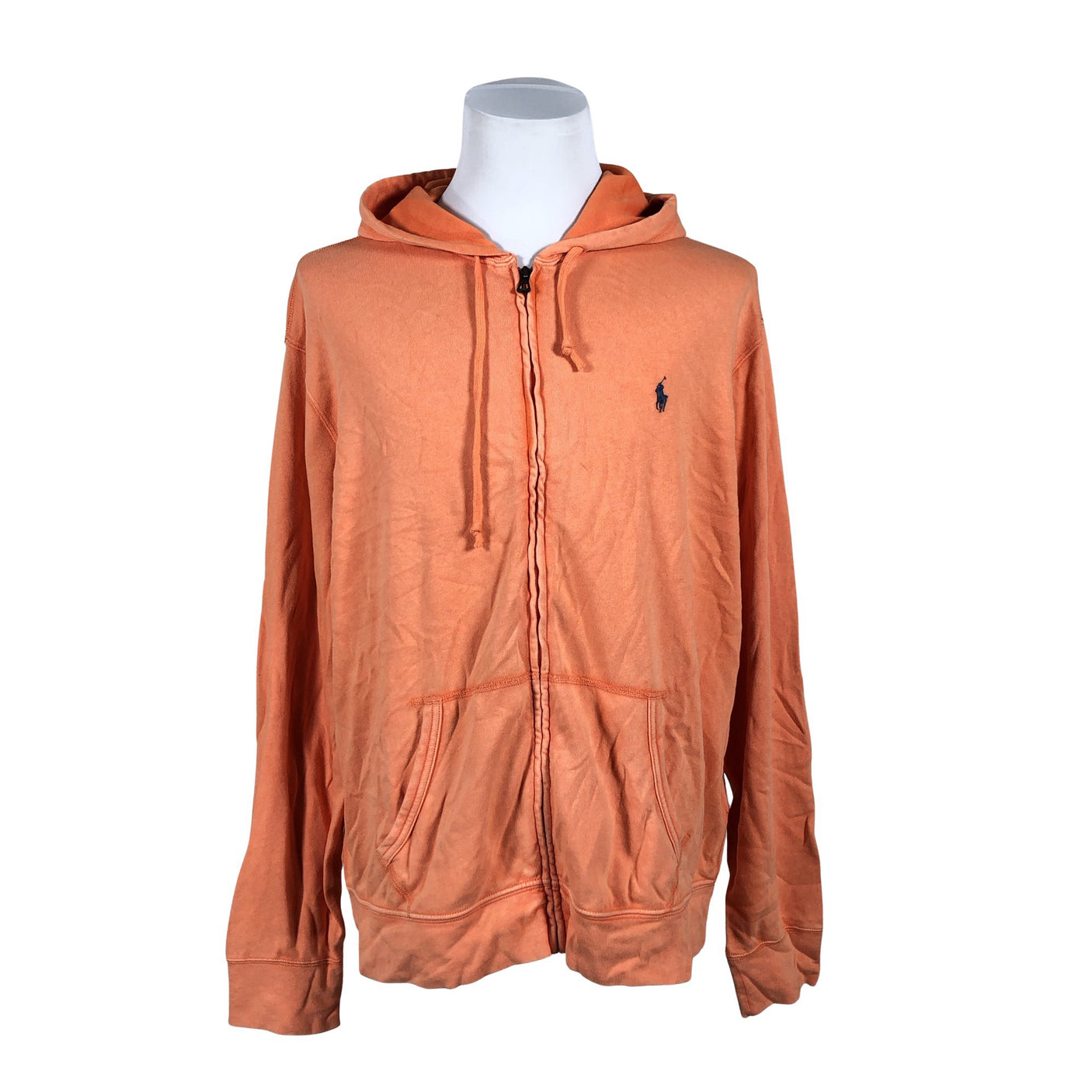 Unisex Polo Ralph Lauren - Hoodie, size XL - Orange (1)