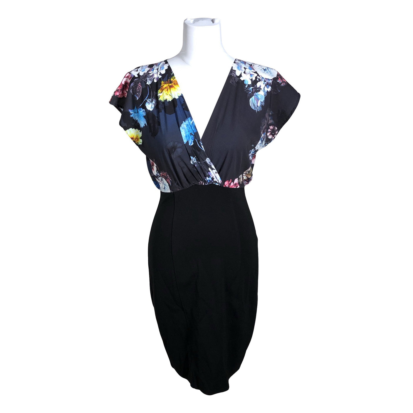 Unisex Closet - Tricot dress, size 38 - Black (1)