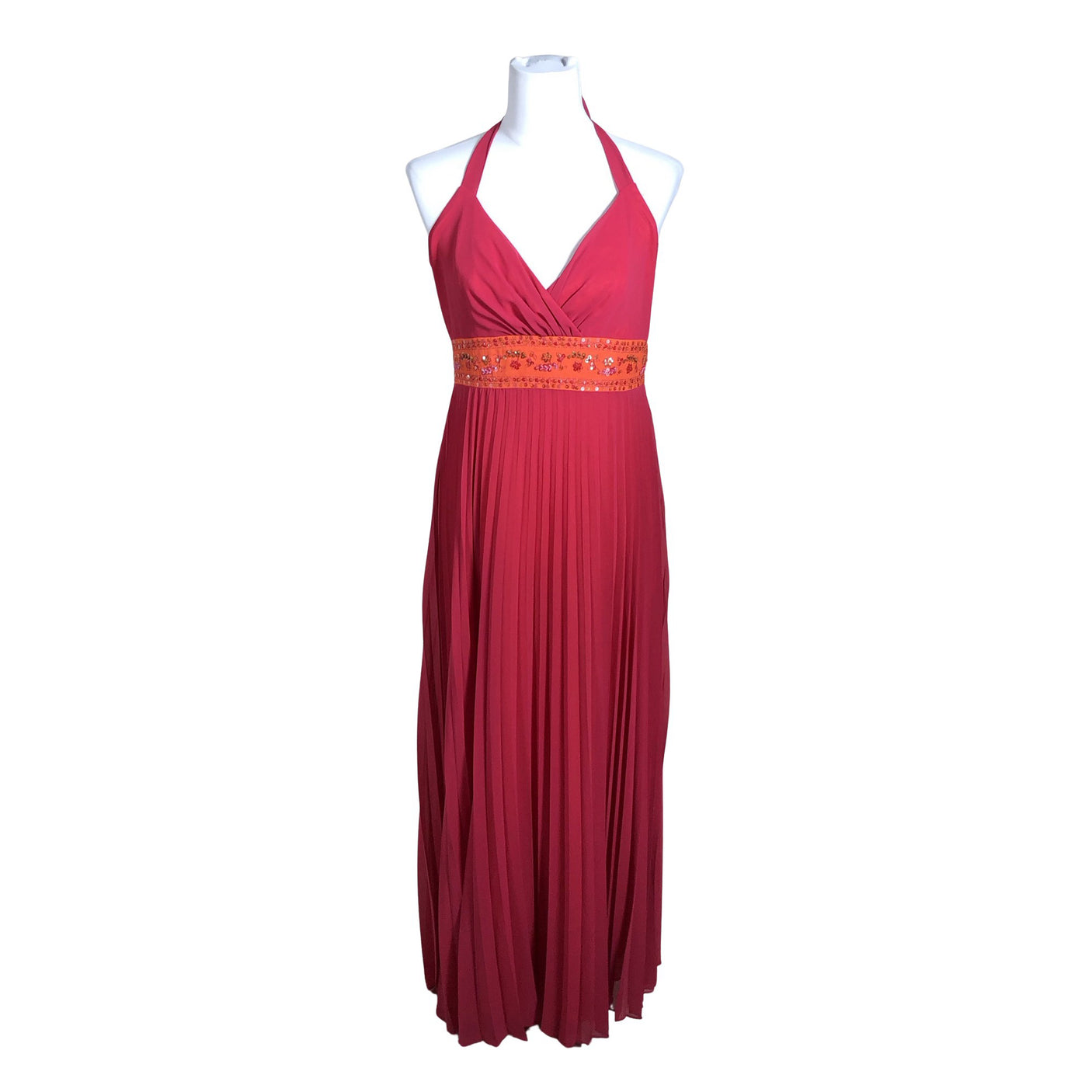 Unisex Monsoon - Party dress, size 40 - Orange (1)