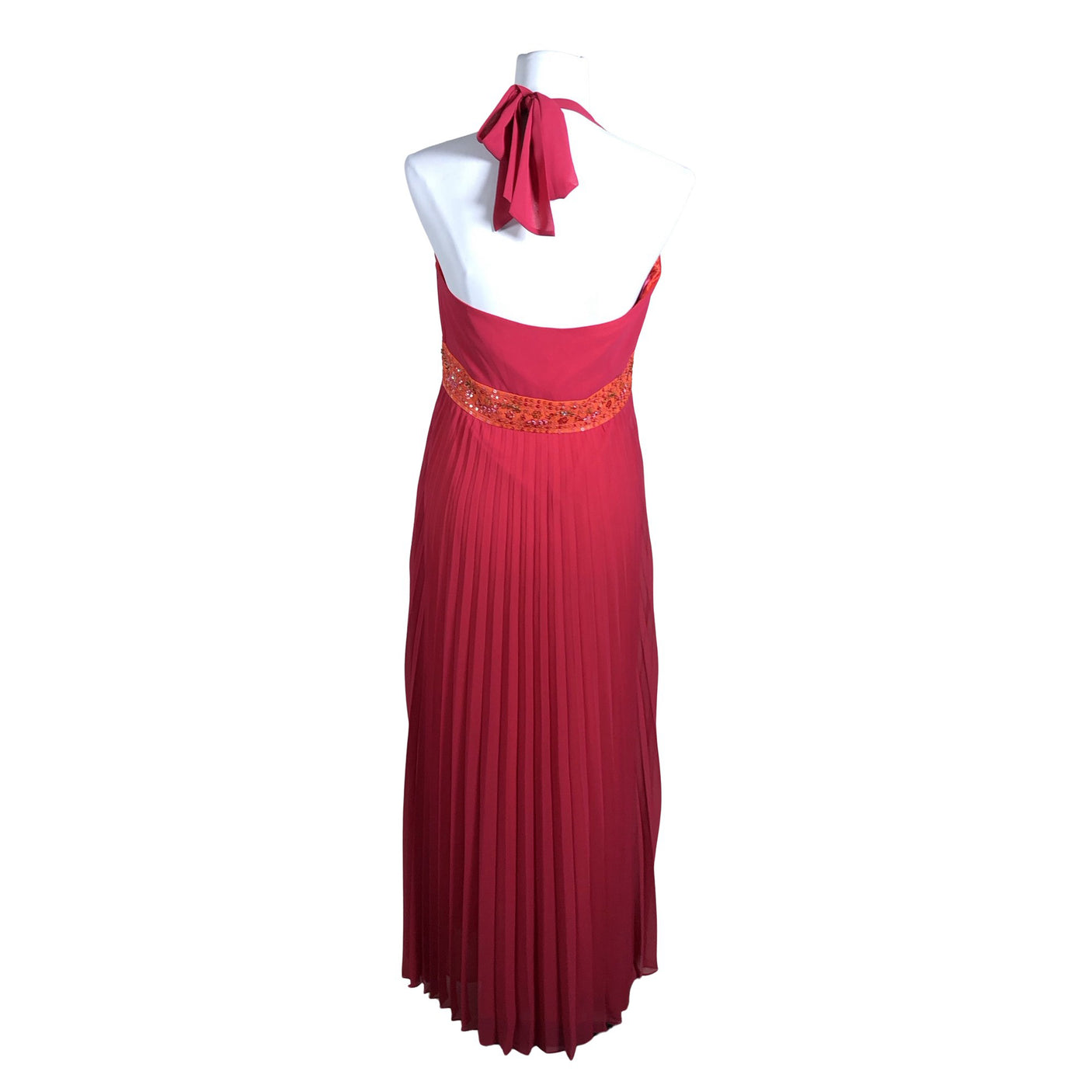 Unisex Monsoon - Party dress, size 40 - Orange (2)