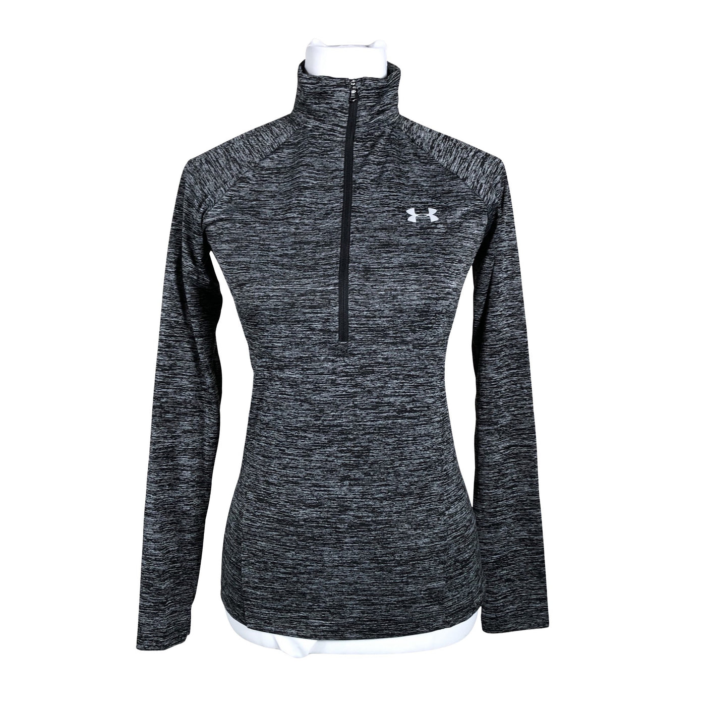 Unisex Under Armour - Sports shirt, long sleeve, size 34 - Gray (1)