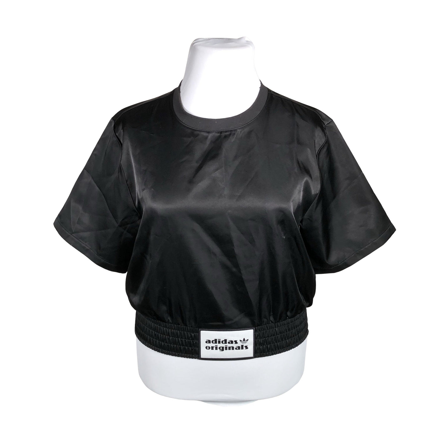 Unisex Adidas - Short-sleeved blouse, size 42 - Black (1)