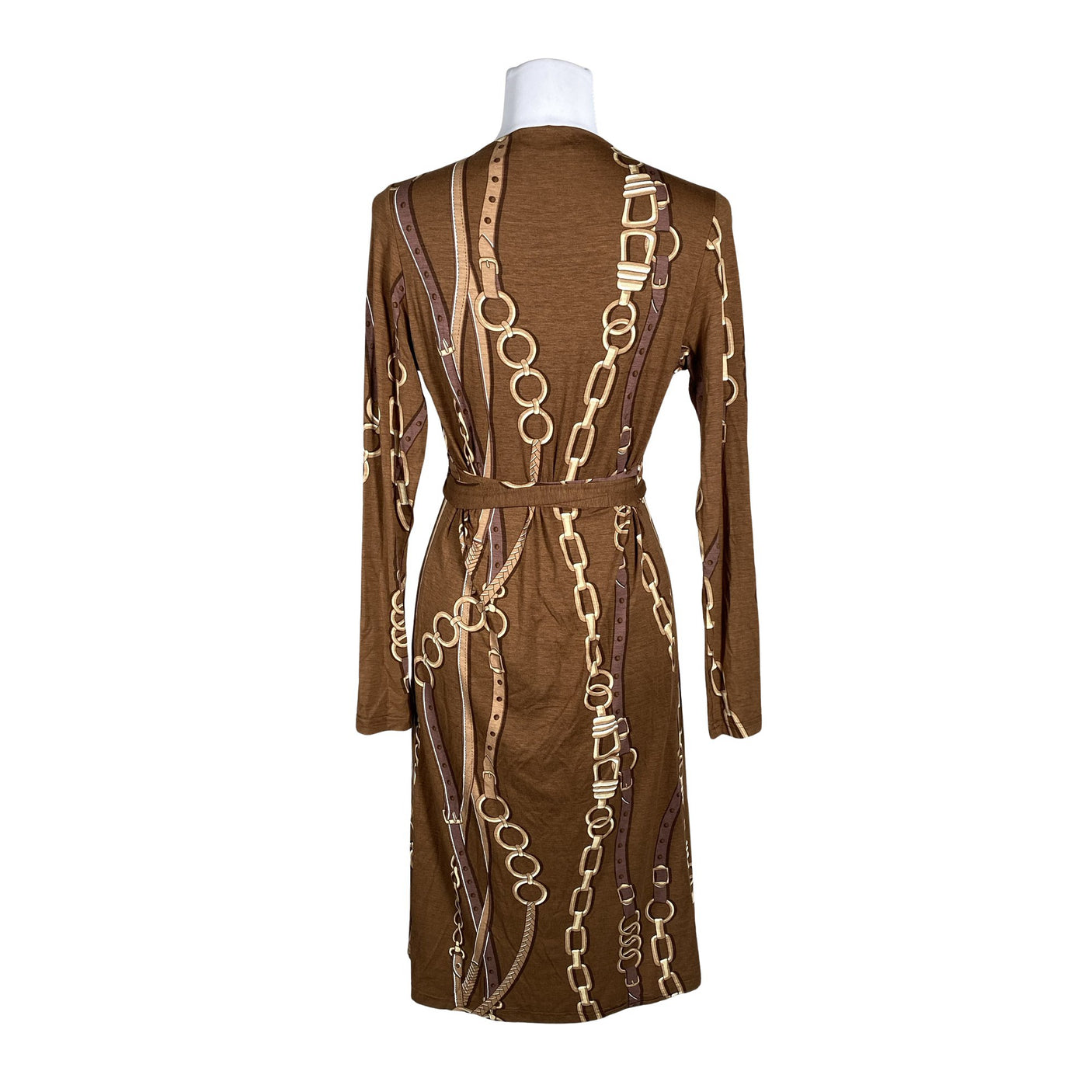 Unisex Andiata - Tricot dress, size 38 - Brown (2)