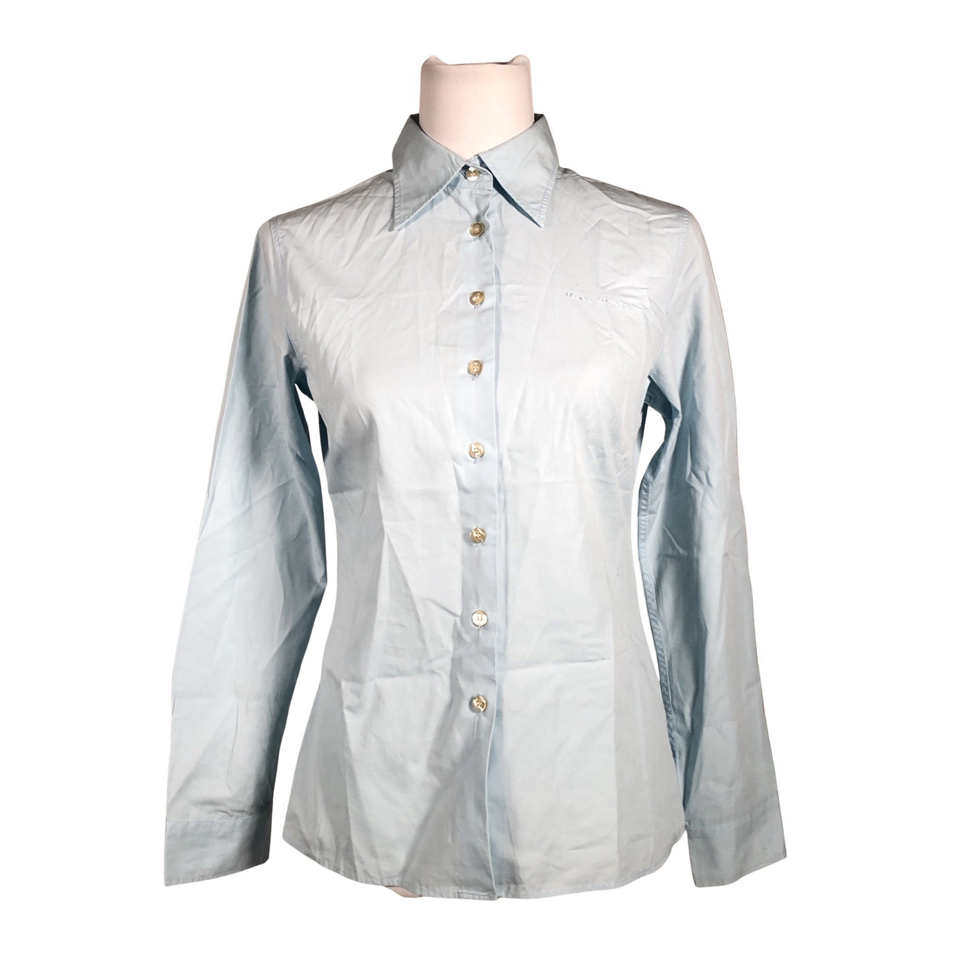 Unisex Marc O'Polo - Collared shirt, size 36 - Turquoise (1)