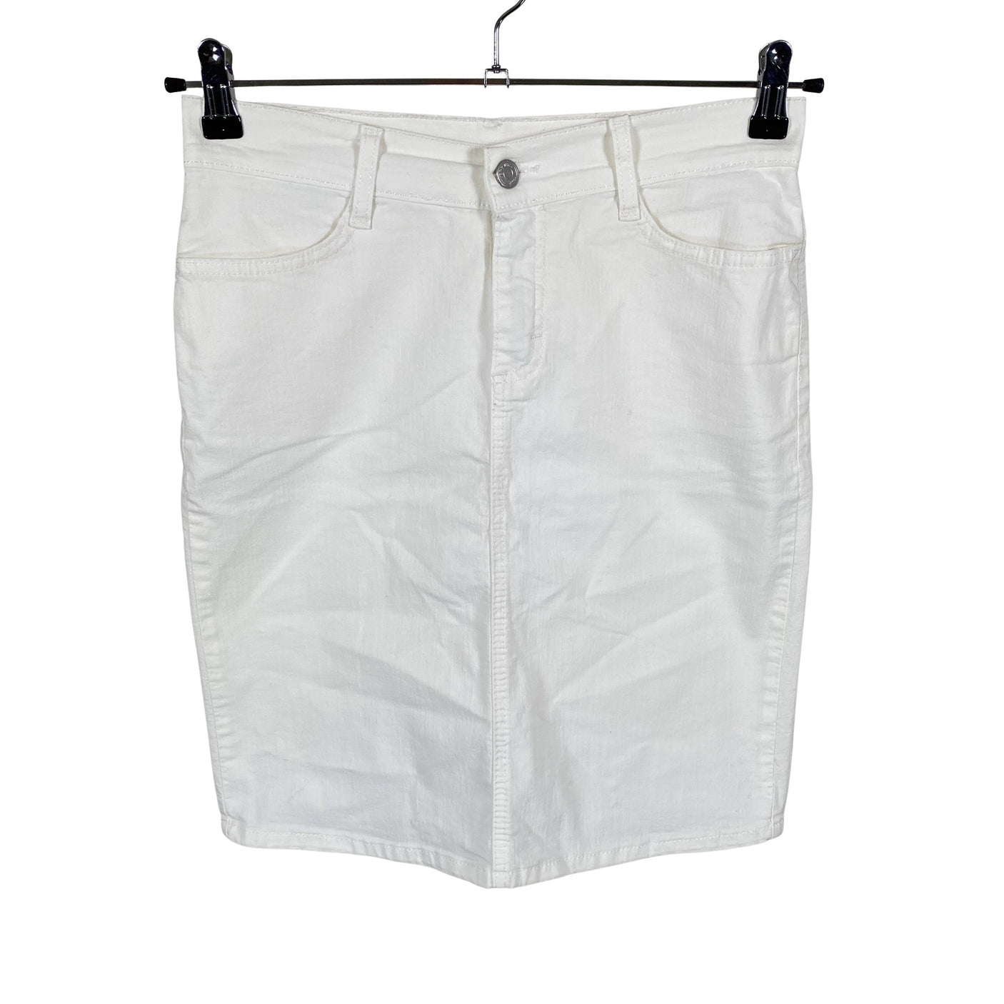 Unisex Very Nice - Denim skirt, size 36 - White (1)