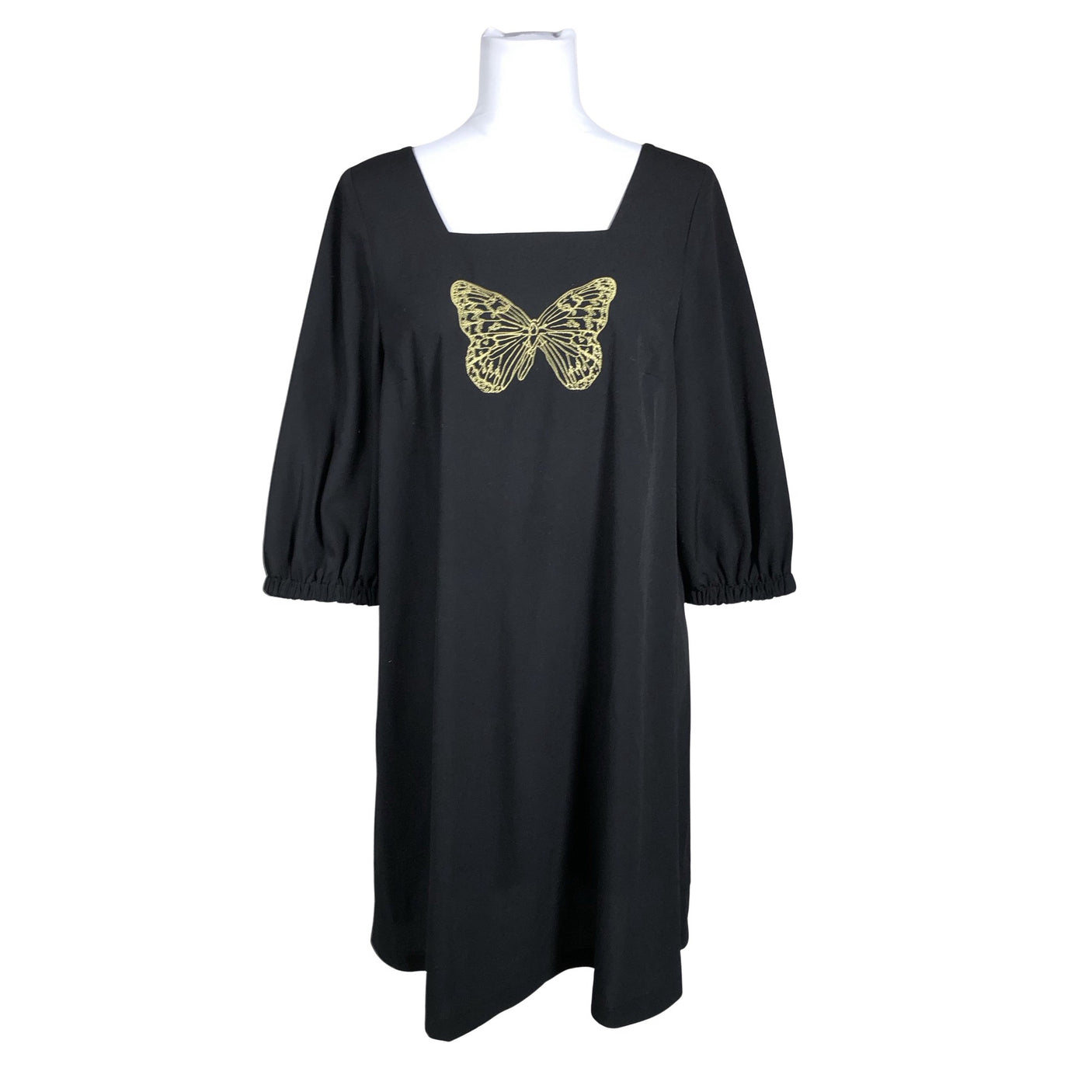 Unisex IVANAhelsinki - Schiffon dress, size 38 - Black (1)