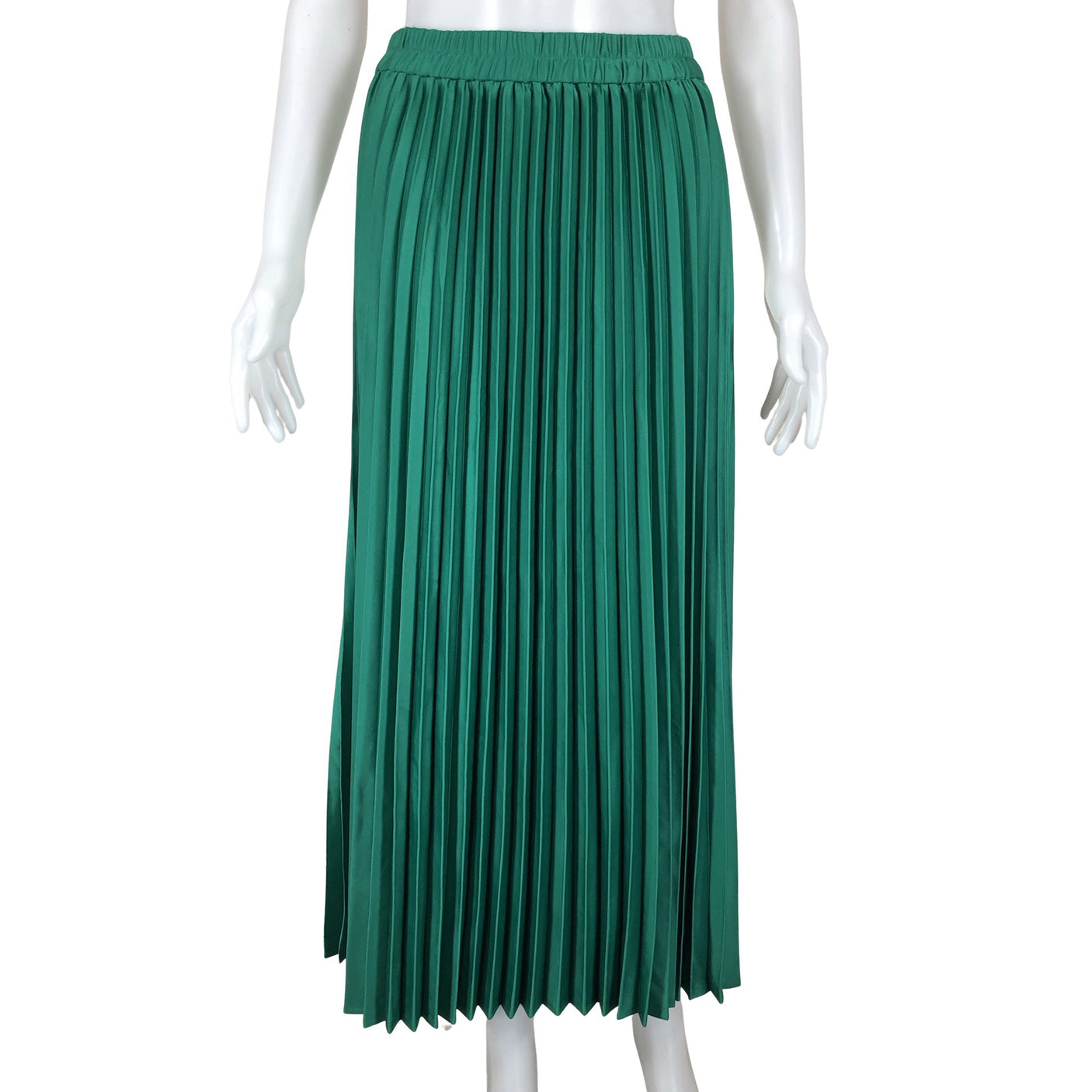 Unisex InWear - Pleated skirt, size 34 - Green (1)