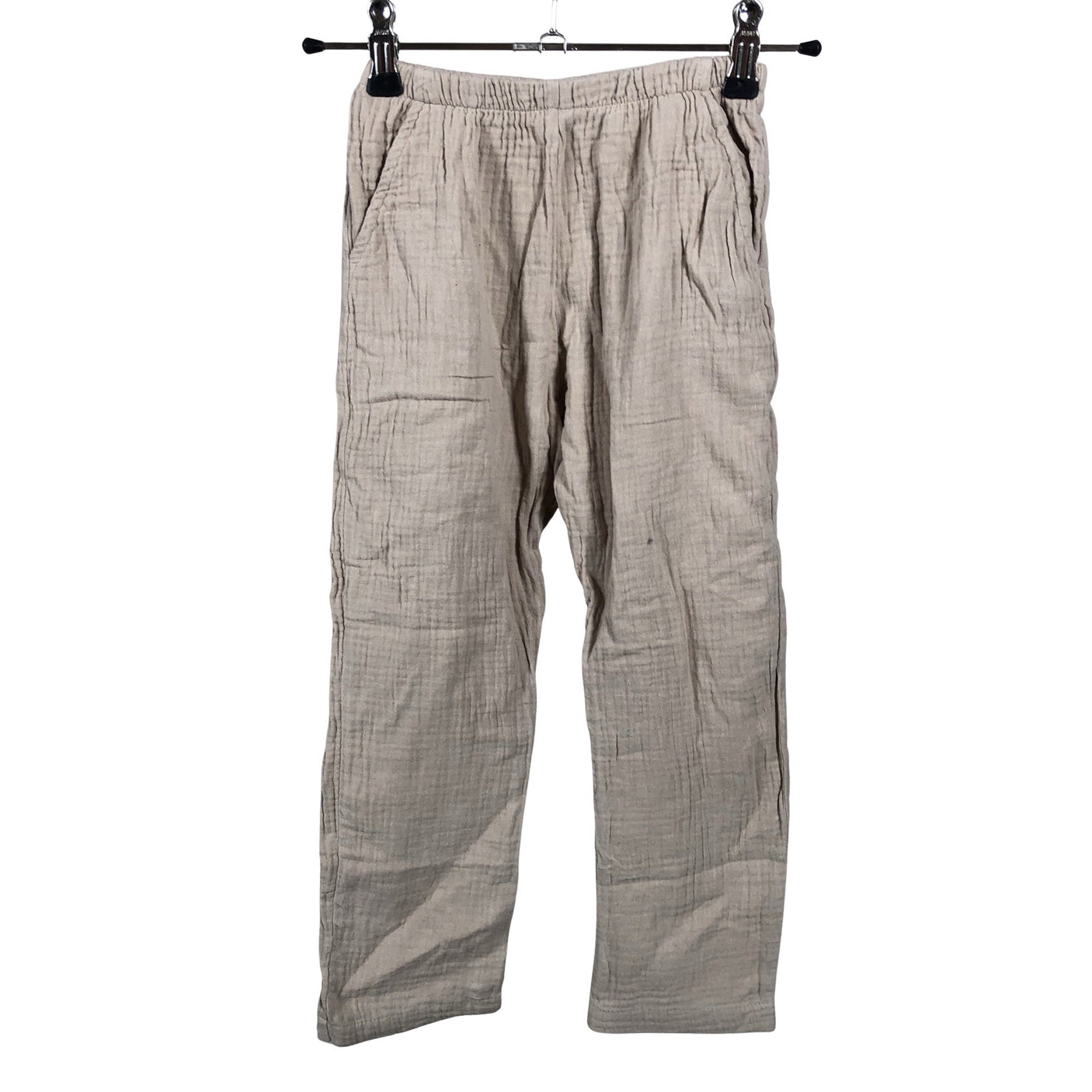 Unisex Una - Slacks, size 110 - 116 - Beige (1)
