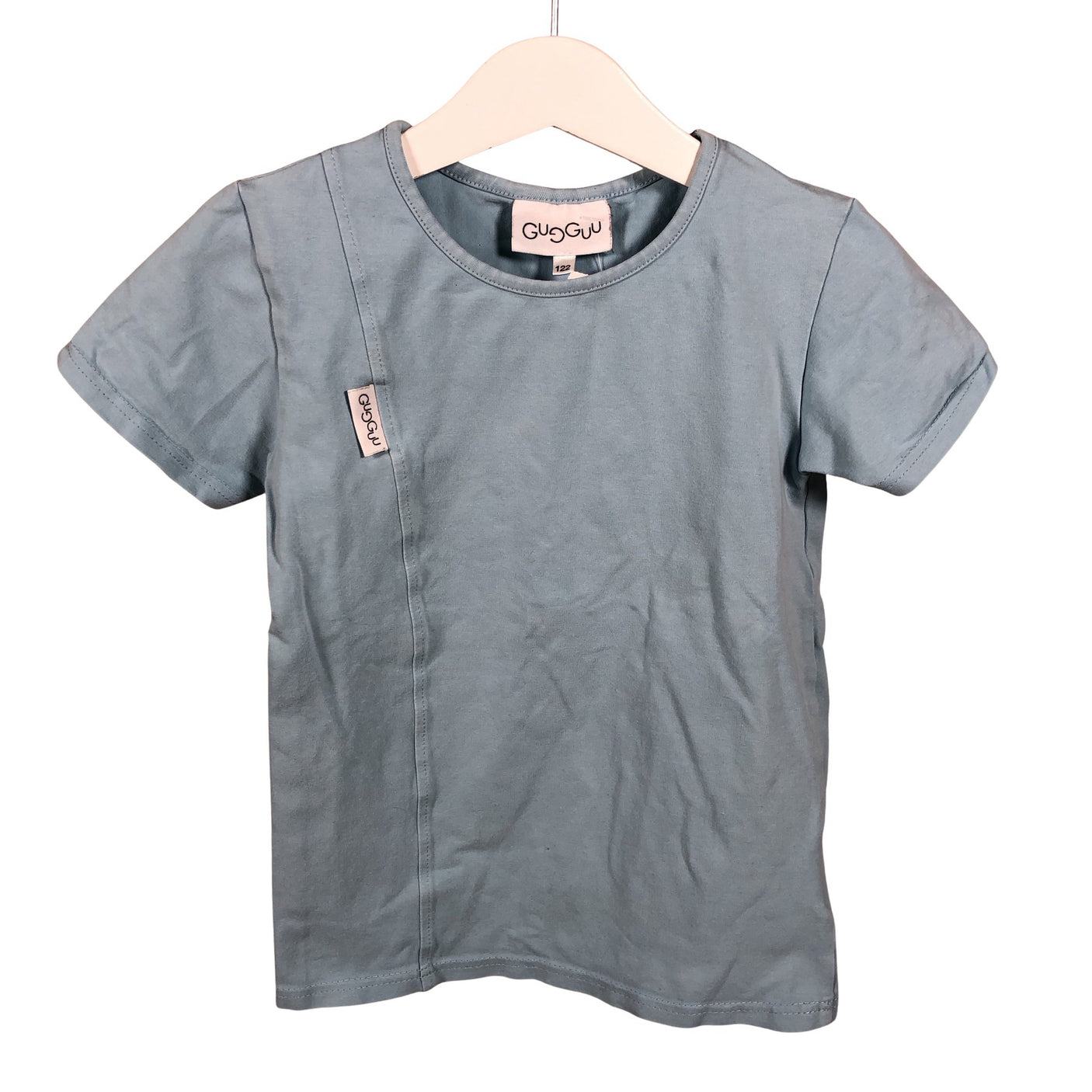 Unisex Gugguu - T-shirt, size 116 - 122 - Light blue (1)
