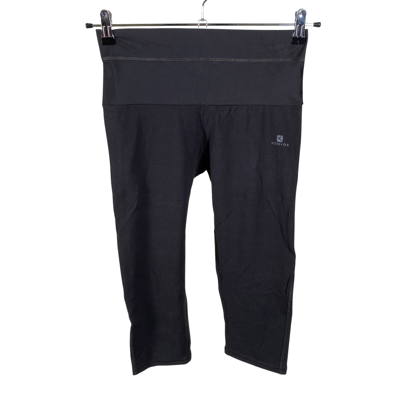 Unisex Domyos - Sports capri pants, size 36 - Black (1)