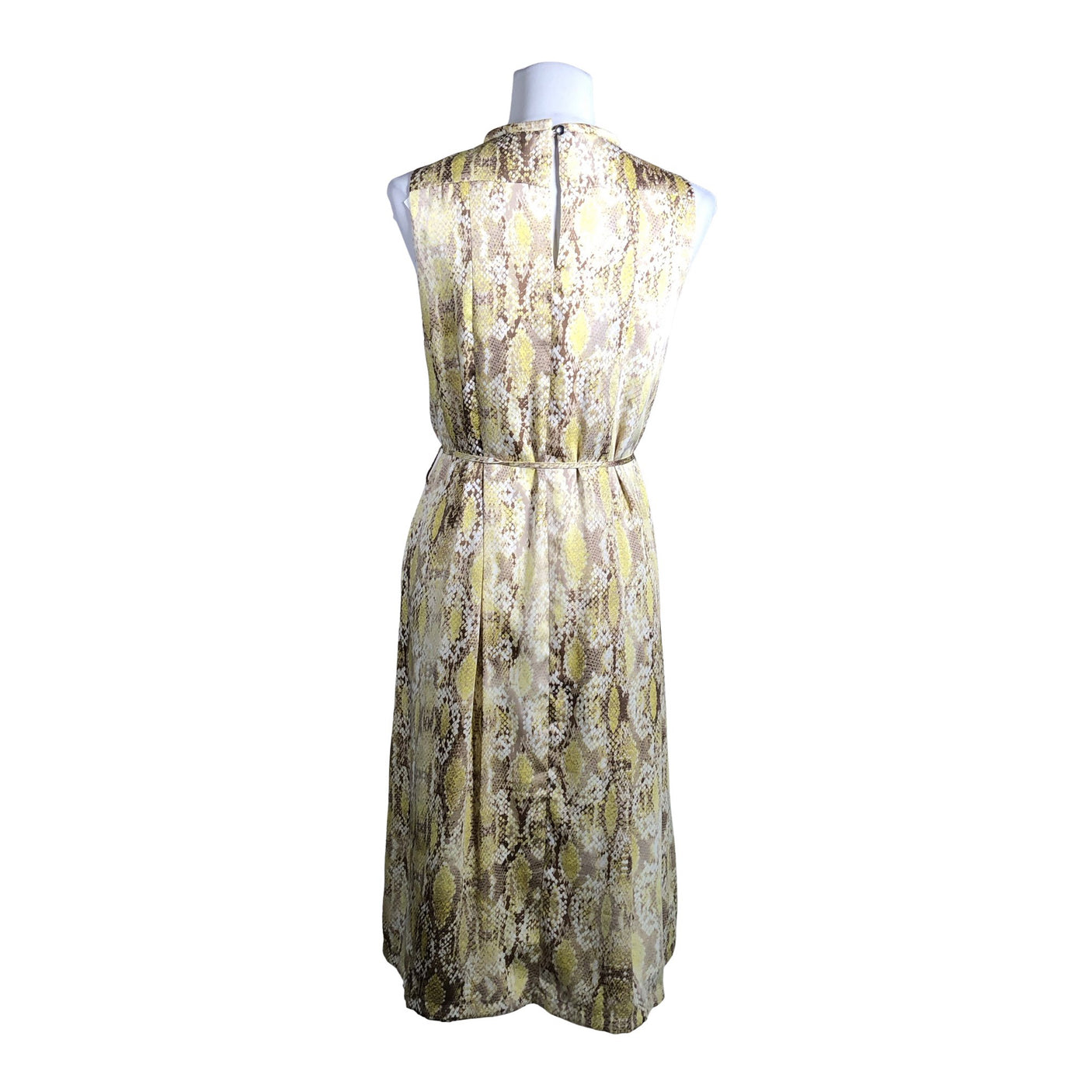 Unisex Autograph by Marks & Spencer - Schiffon dress, size 38 - Yellow (2)