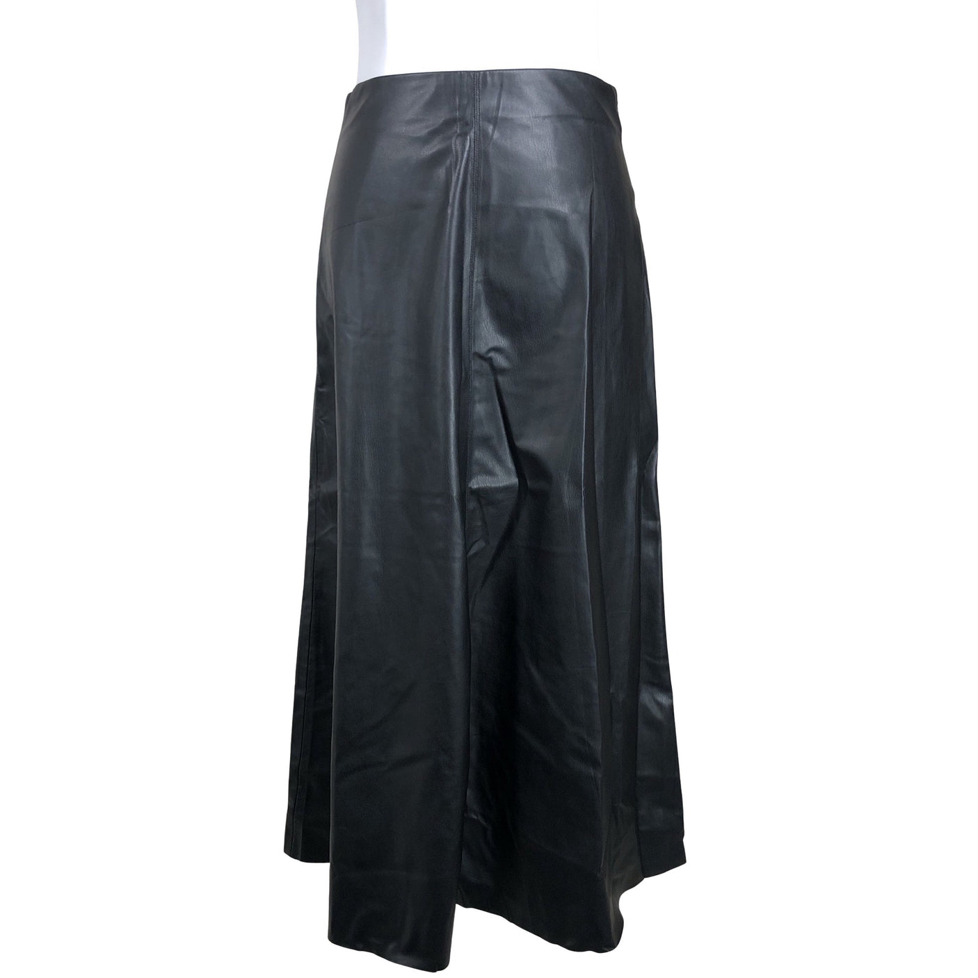 Unisex Lindex - Leather skirt, size 36 - Black (1)