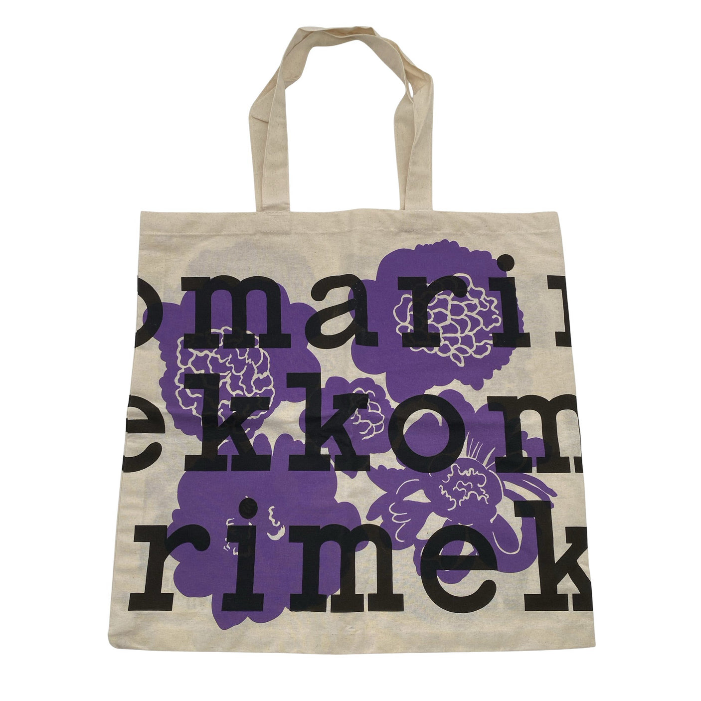 Unisex Marimekko - Shopping bag, size Maxi - Violet (1)