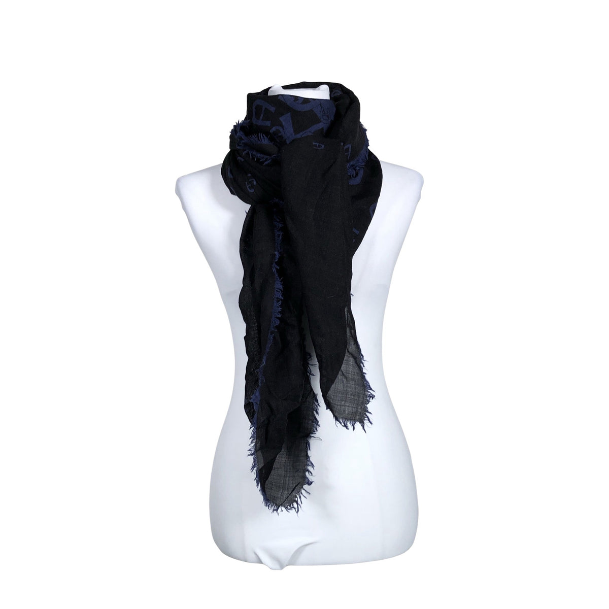 Unisex Aigner - Scarf, size Maxi - Blue (1)