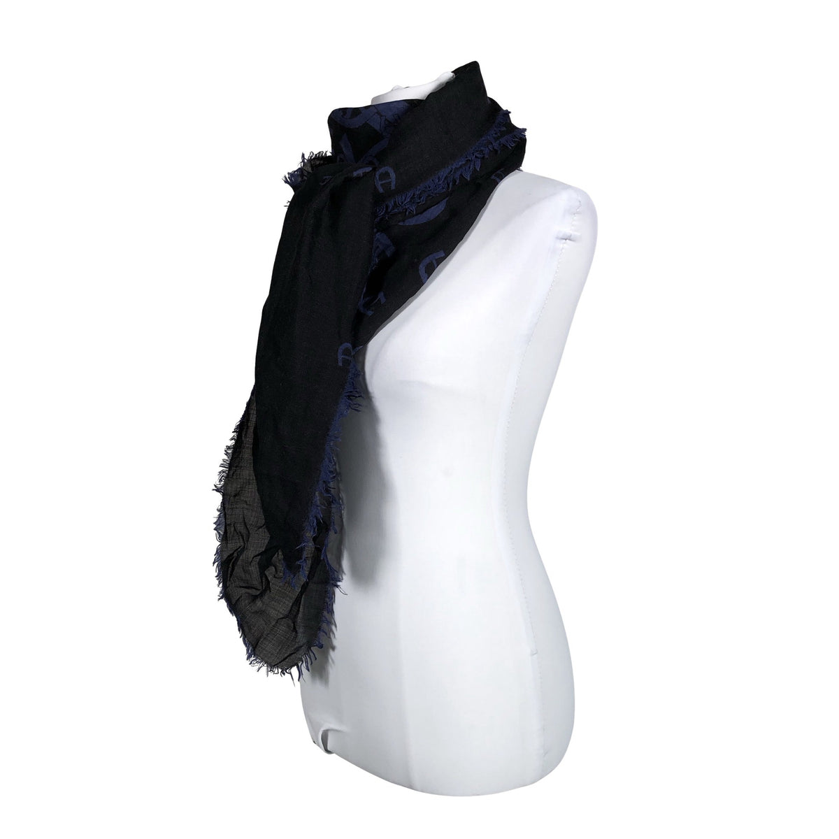Unisex Aigner - Scarf, size Maxi - Blue (3)
