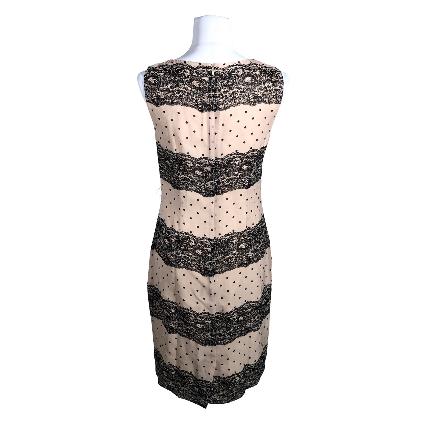 Unisex Laura Ashley - Schiffon dress, size 38 - Beige (2)