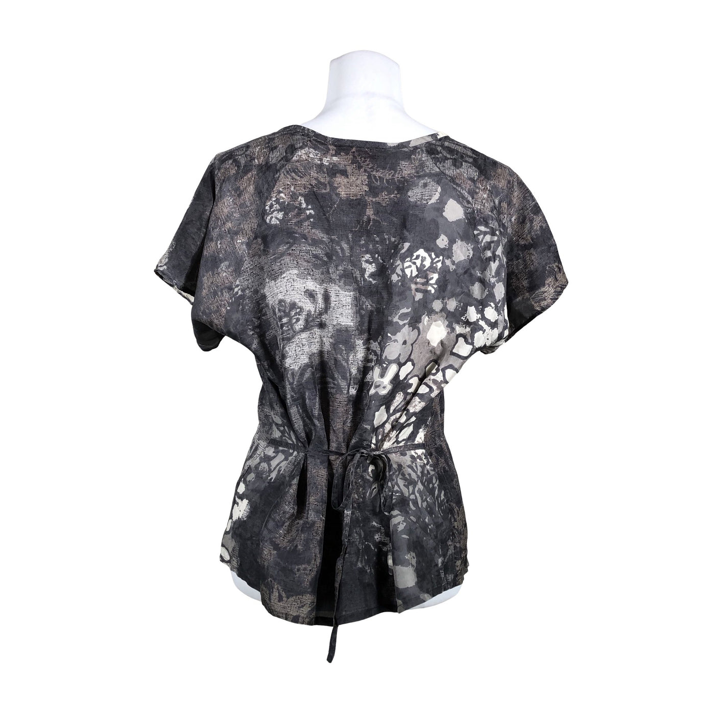Unisex 2OR+BYYAT - Short-sleeved blouse, size 40 - Gray (2)