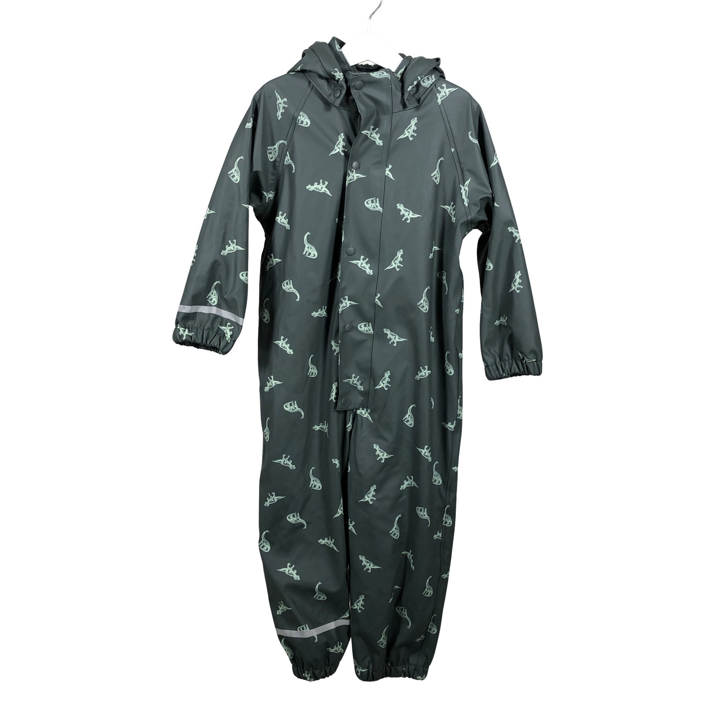 Unisex Name It - Rain overall, size 110 - 116 - Green (1)