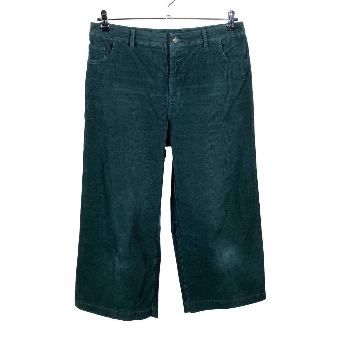 Unisex R-collection - Velvet pants, size 42 - Green (1)