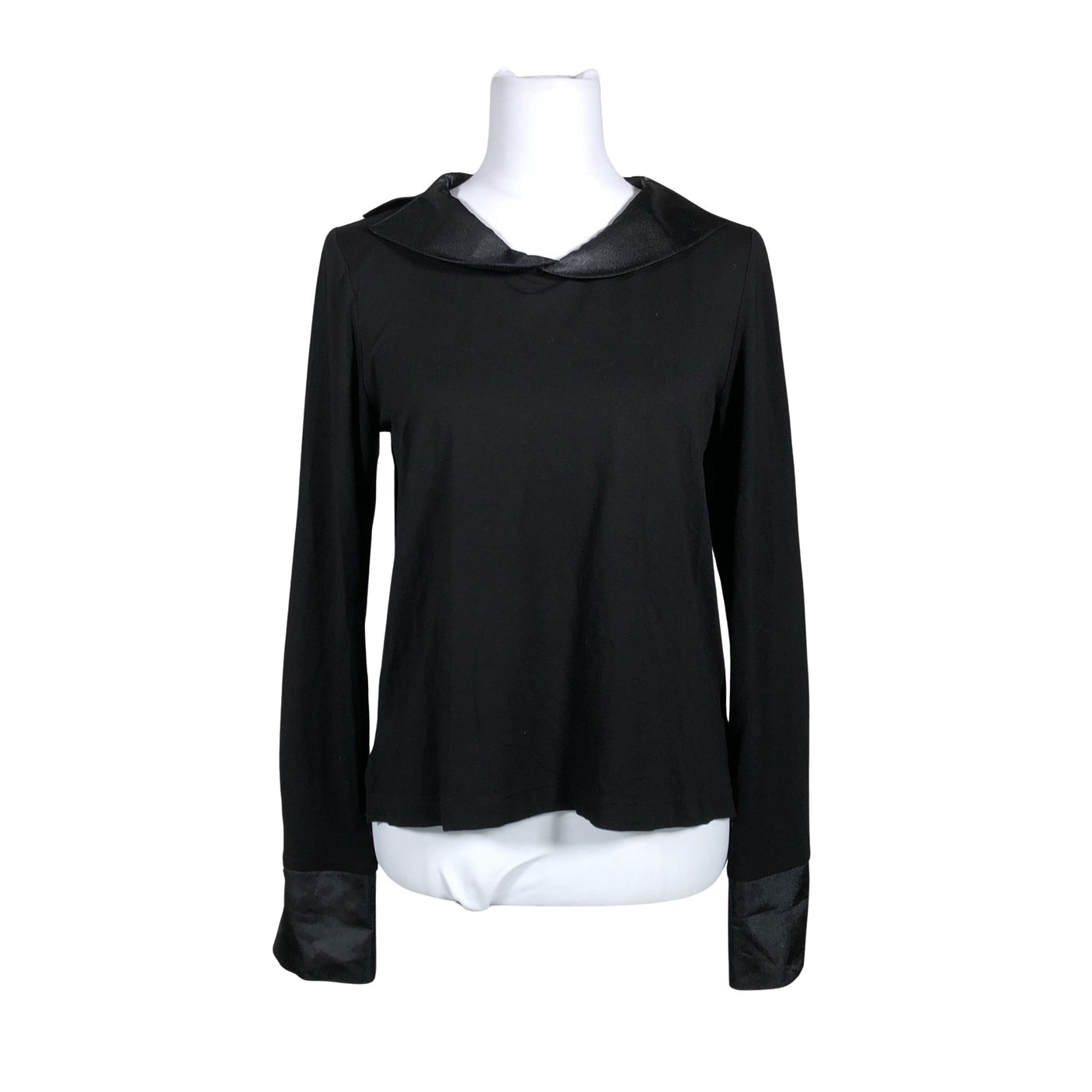Unisex Miramella - Tricot shirt, size 40 - Black (1)