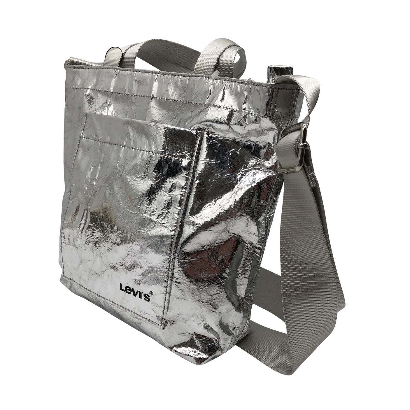 Unisex Levi's - Shoulder bag, size Midi - Silver (2)