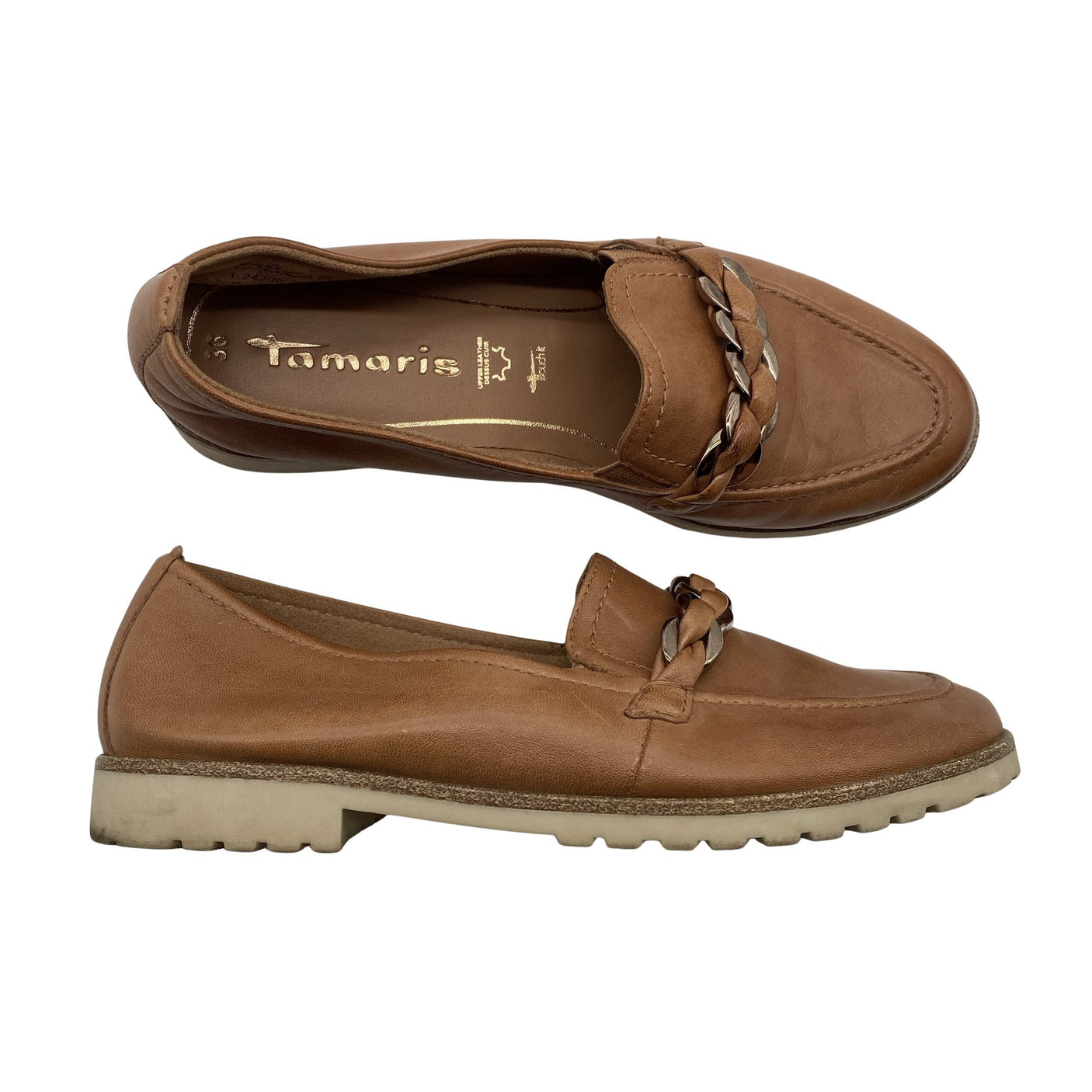 Unisex Tamaris - Loafers, size 36 - Brown (1)