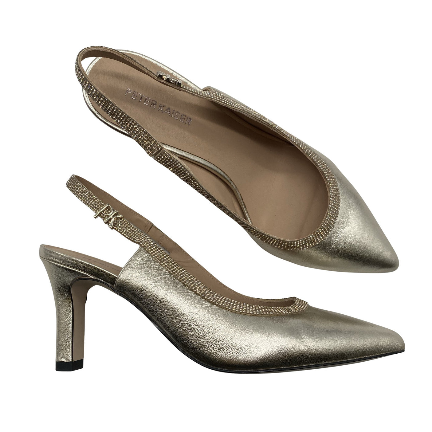 Unisex Peter Kaiser - High heels, size 37 - Gold (1)