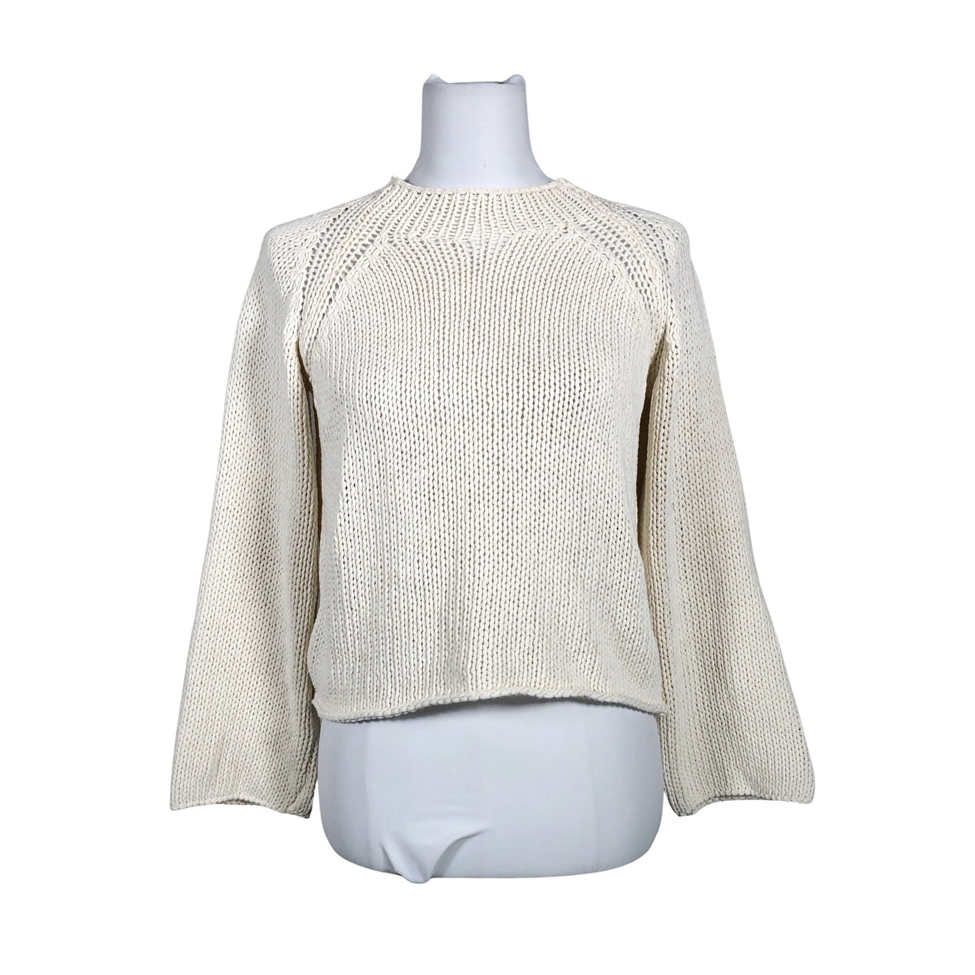 Unisex Massimo Dutti - Sweater, size 34 - White (1)