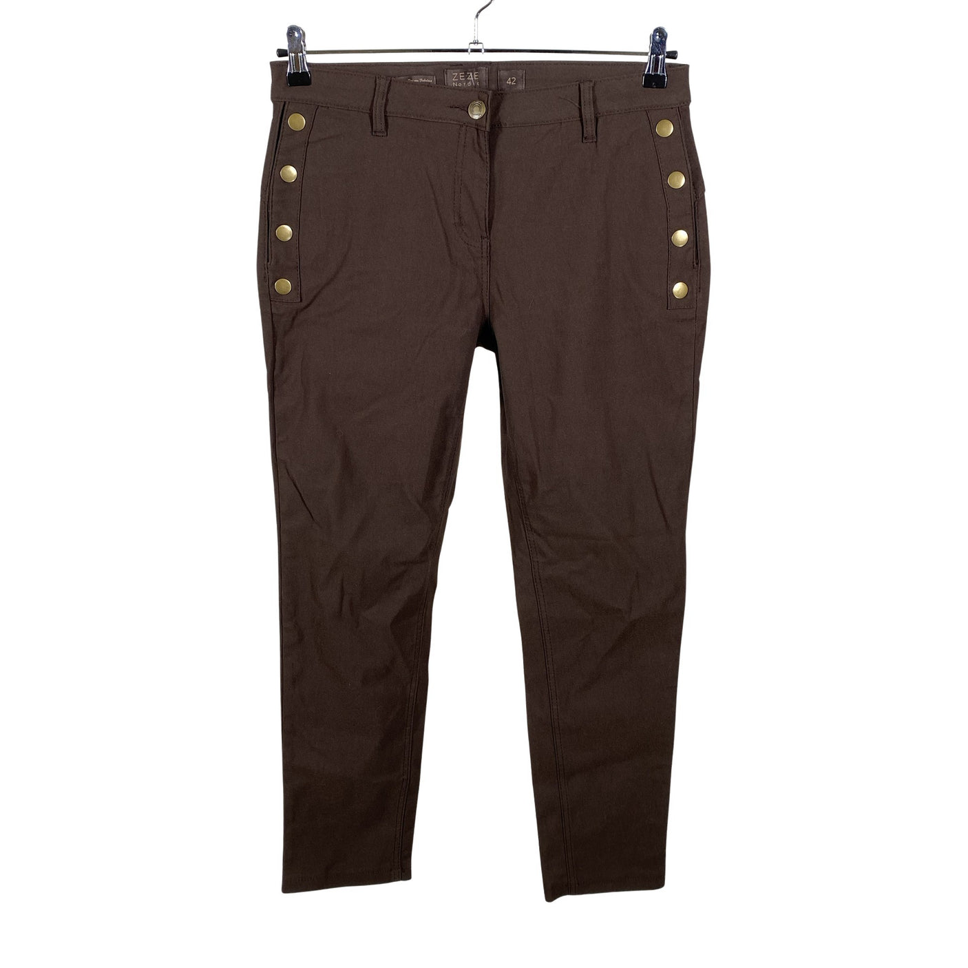 Unisex Ze-Ze - Slacks, size 42 - Brown (1)