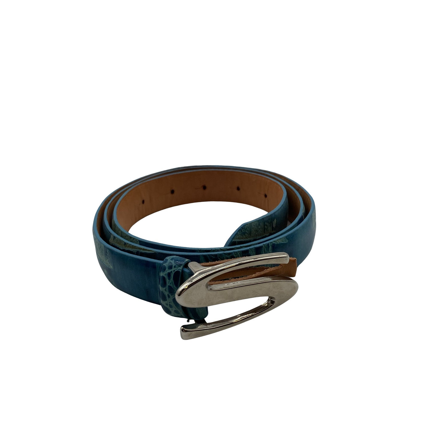 Unisex Sand - Leather belt, size Ei kokoa - Turquoise (1)