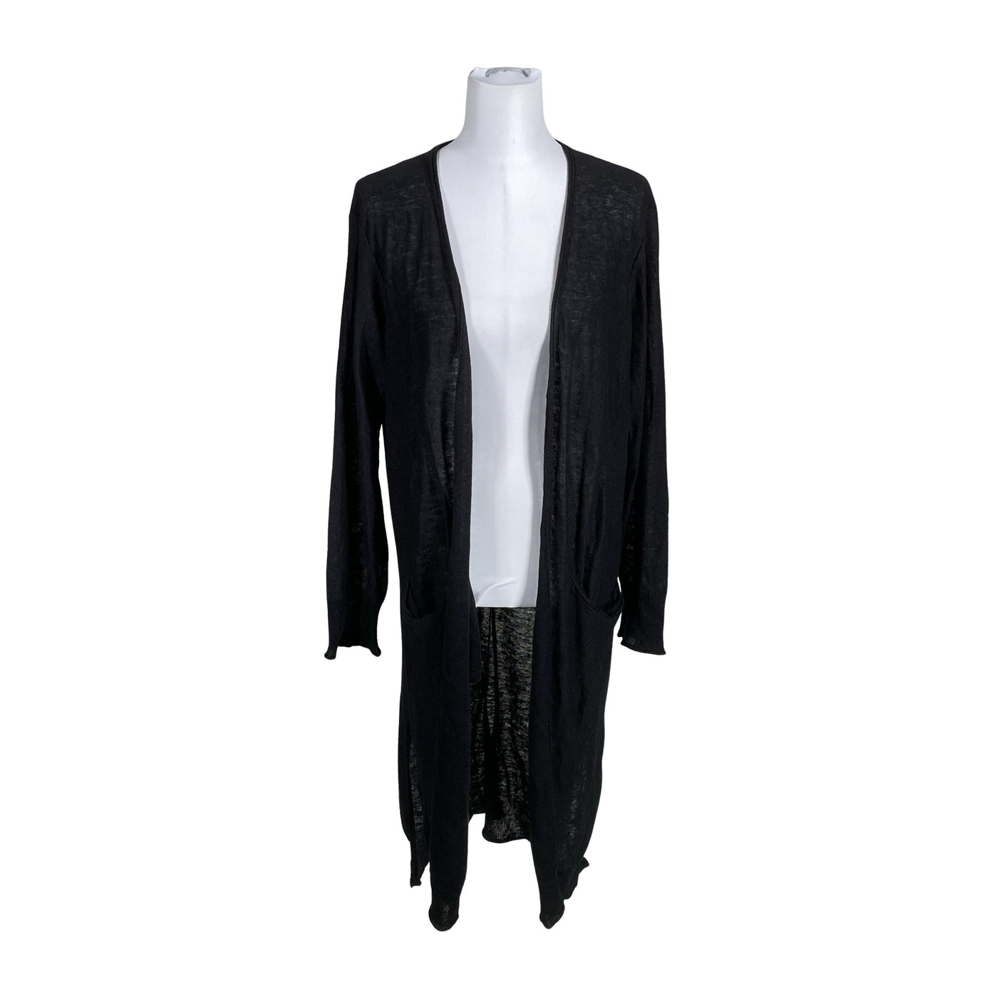 Unisex Donna Karan - Cardigan, size 40 - Black (1)