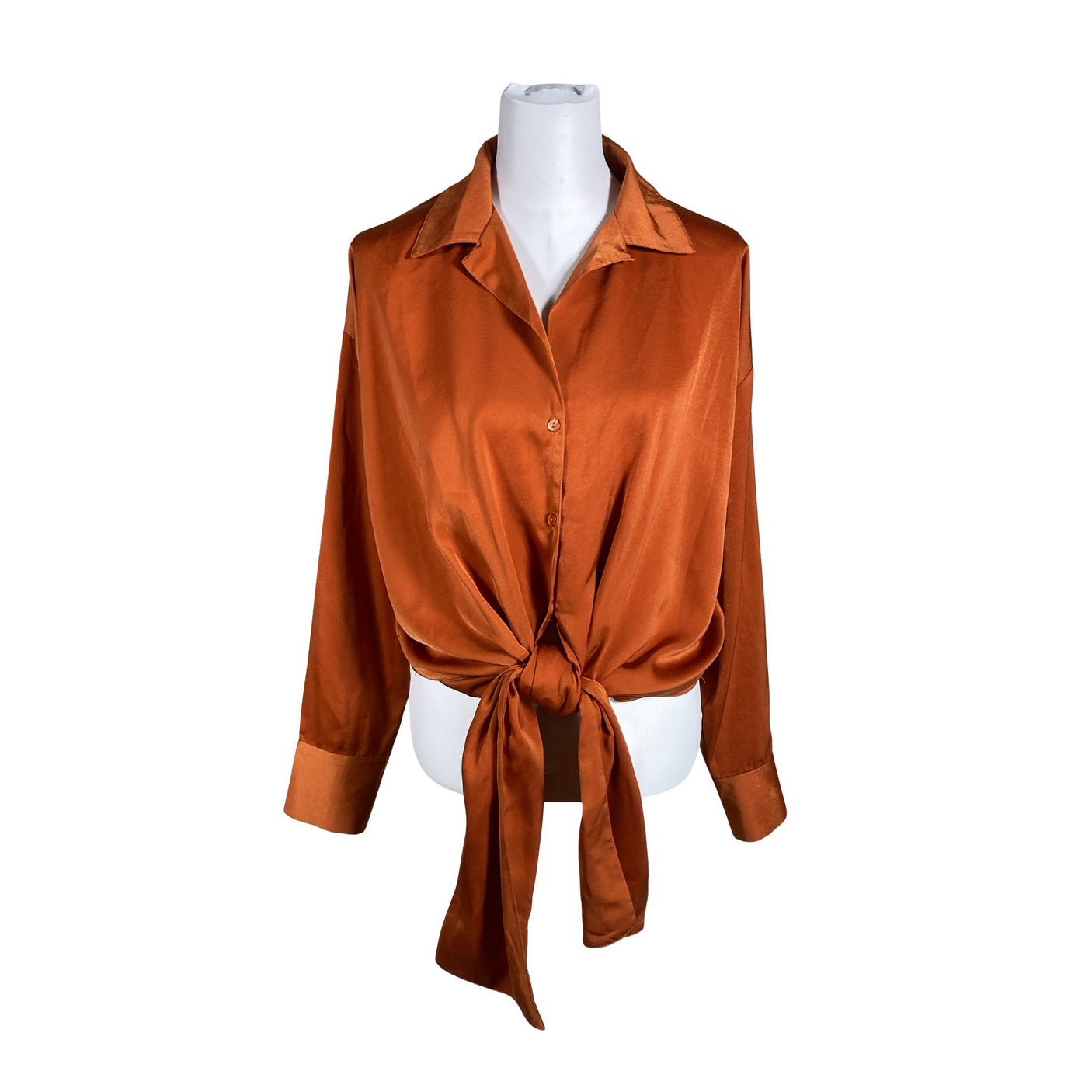 Unisex Glam - Blouse, size 38 - Orange (1)