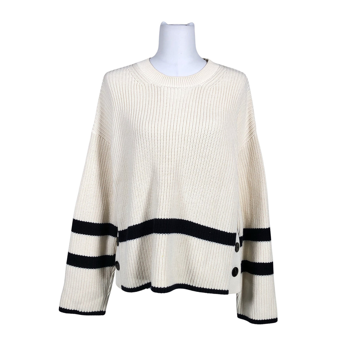 Unisex Massimo Dutti - Sweater, size 36 - Natural white (1)