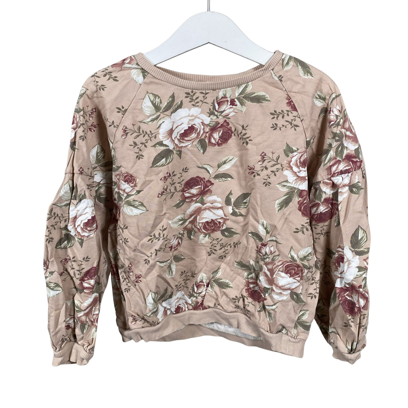 Unisex Newbie - Sweatshirt, size 110 - 116 - Light pink (1)
