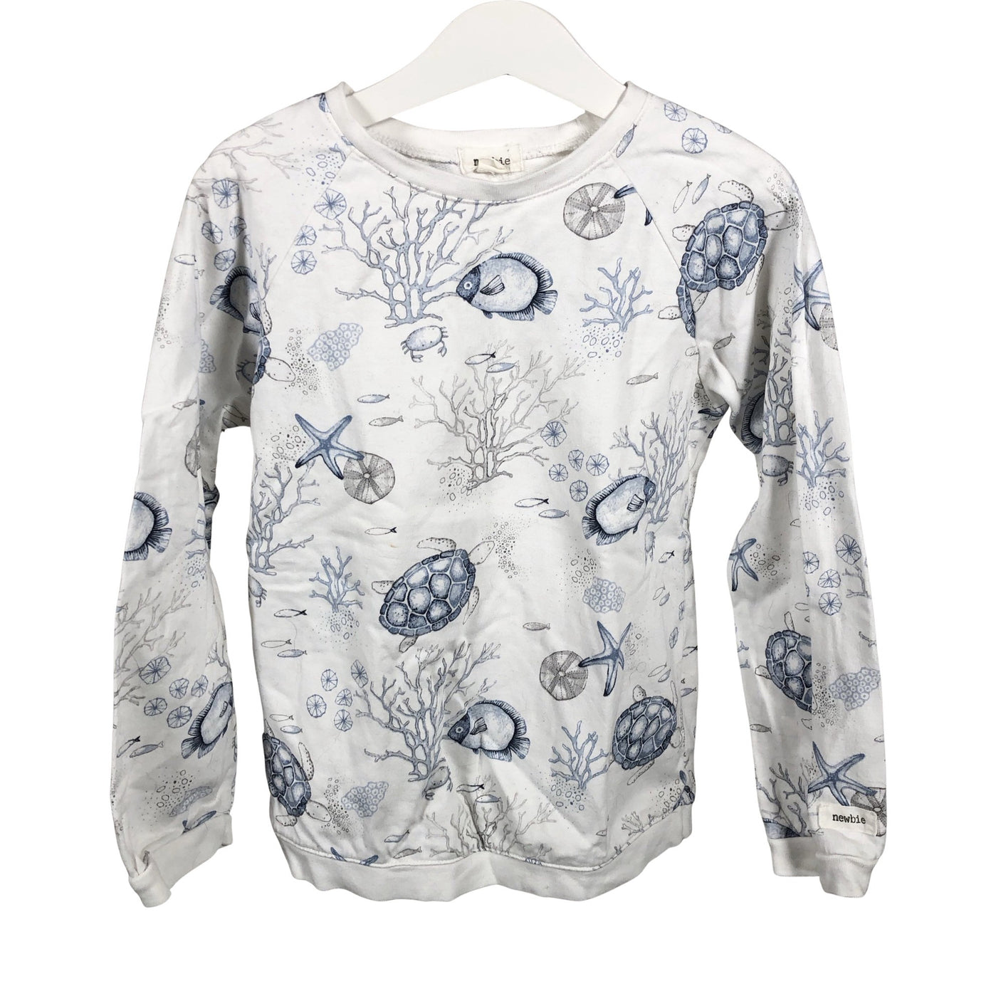 Unisex Newbie - Sweatshirt, size 110 - 116 - White (1)