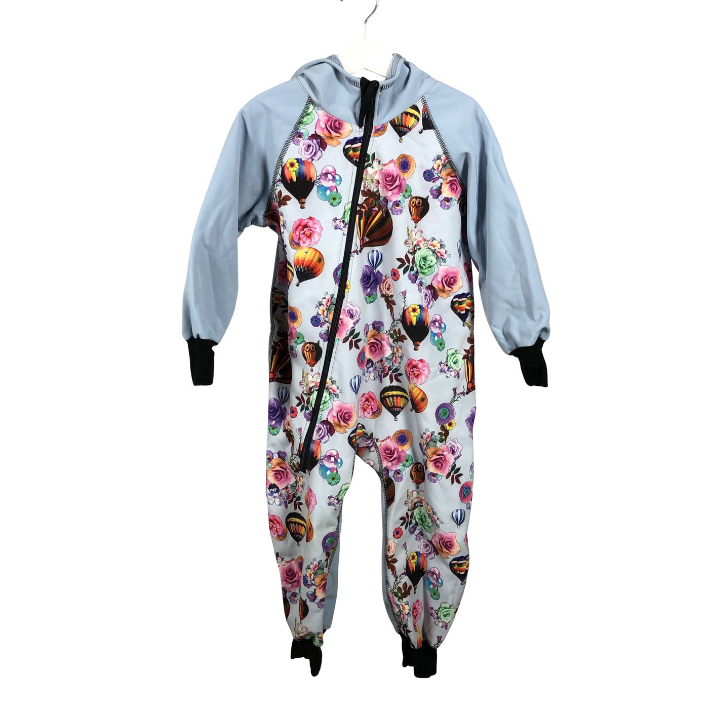 Unisex iELM - Soft shell jumpsuit, size 98 - 104 - Light blue (1)