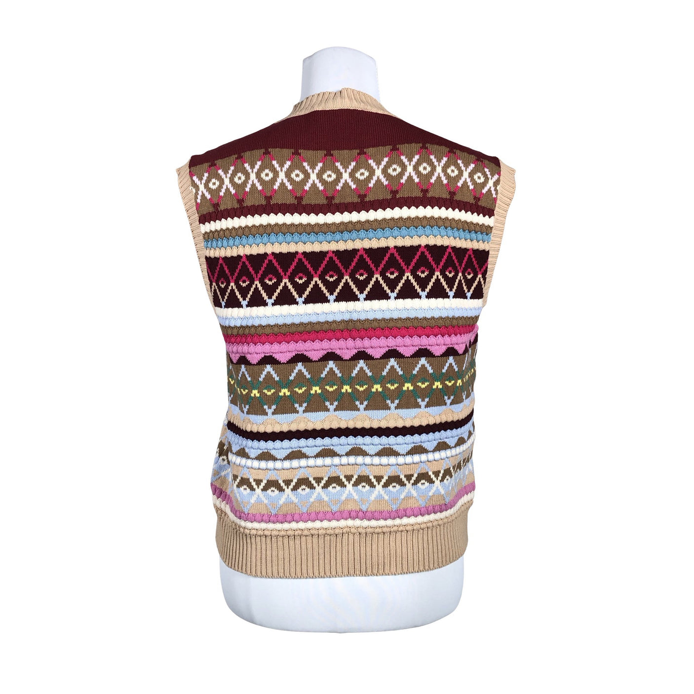 Unisex Weekend by MaxMara - Knit vest, size 38 - Beige (3)