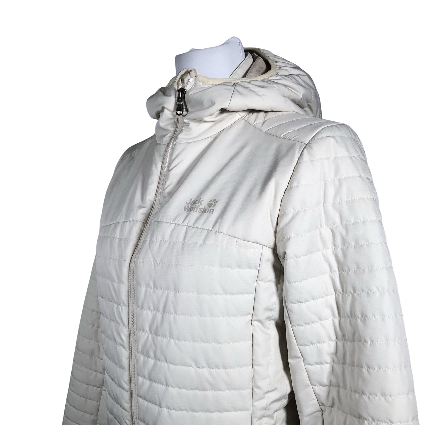 Unisex Jack Wolfskin - Lightly padded jacket, size 38 - Natural white (2)