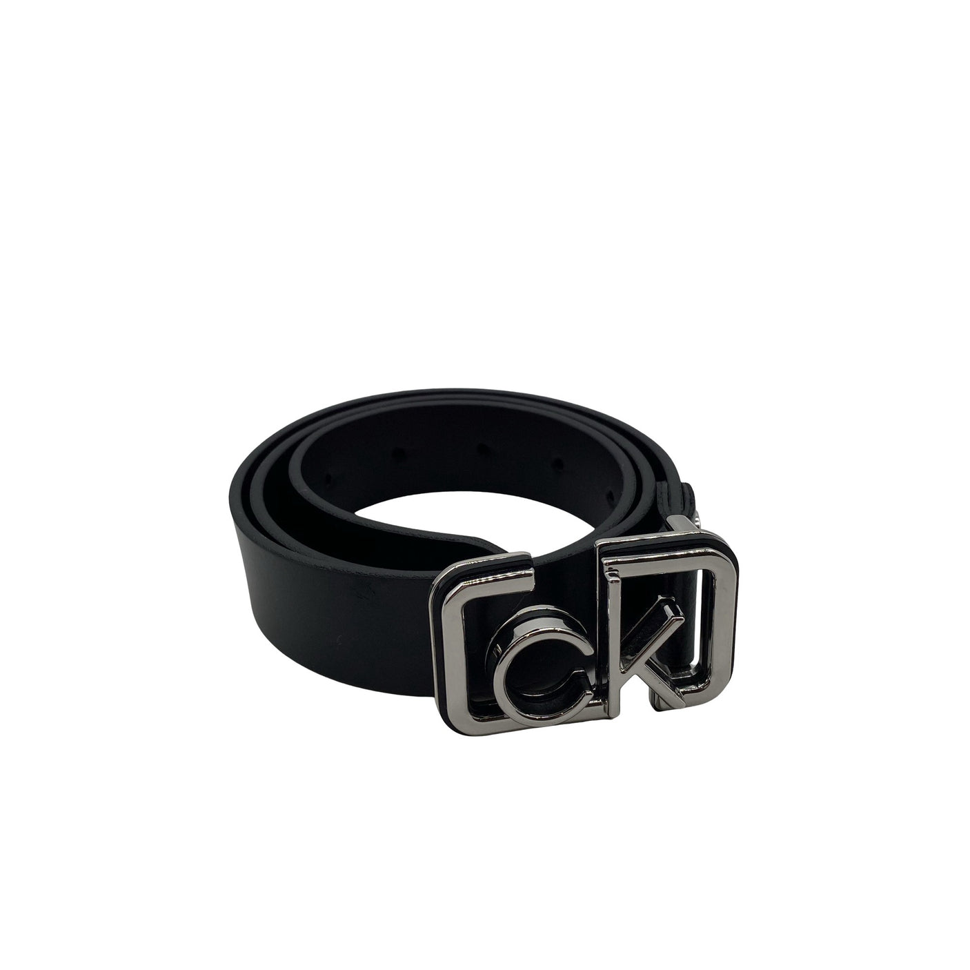 Unisex Calvin Klein - Leather belt, size Ei kokoa - Black (1)
