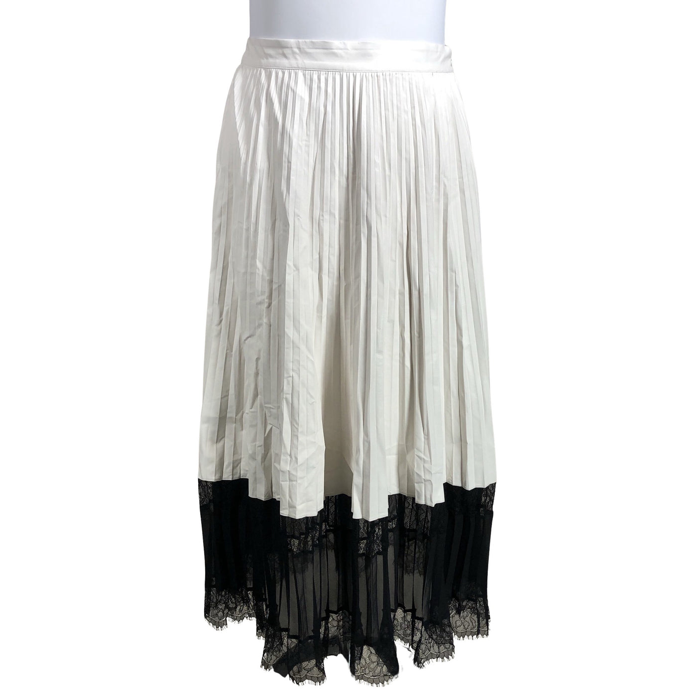 Unisex Twinset - Fabric skirt, size 44 - White (1)