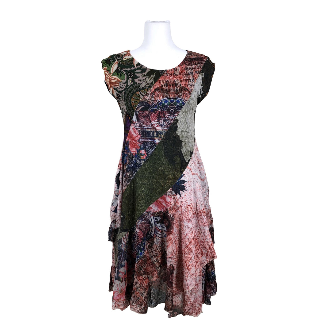 Unisex Desigual - Tricot dress, size 36 - Green (1)