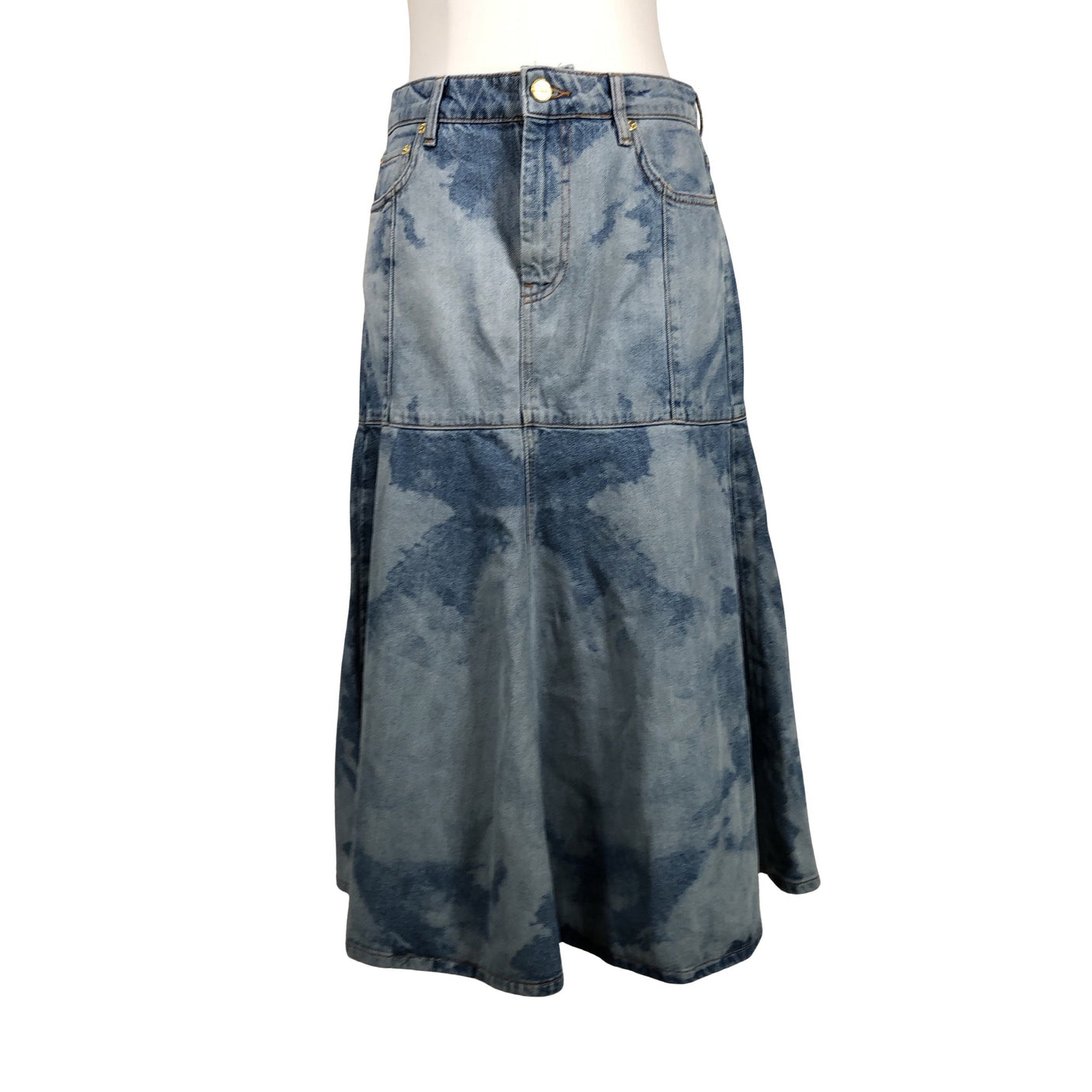 Unisex Ganni - Denim skirt, size 38 - Blue (1)